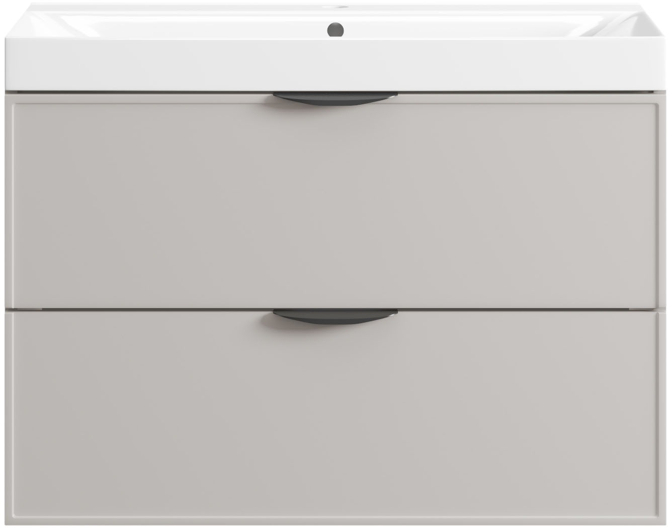 welltime Waschtisch "FLOW SIMPLE mit Waschbecken, Breite 60 oder 80cm, mode günstig online kaufen