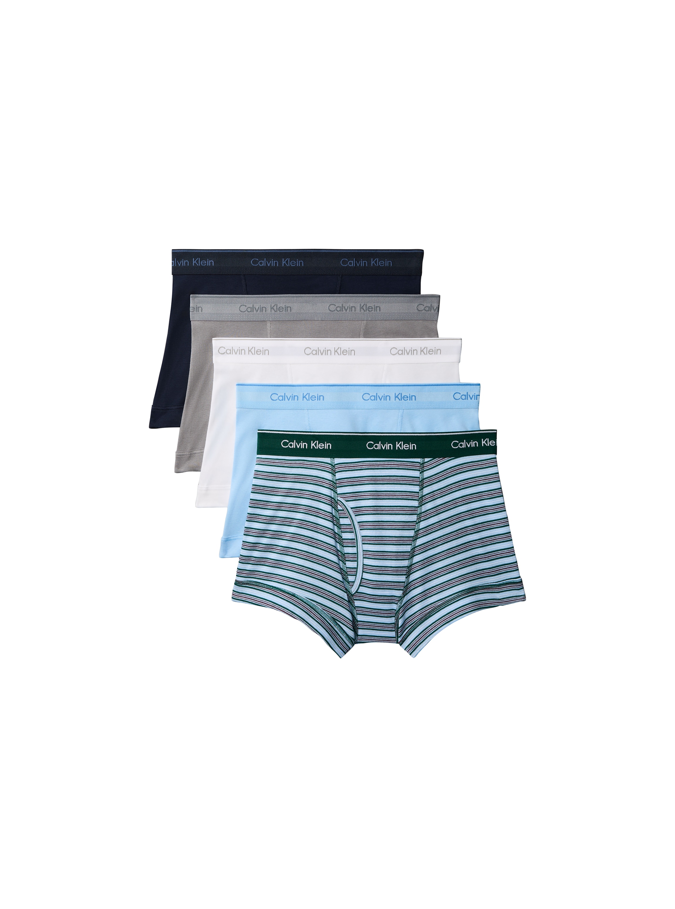 Calvin Klein Underwear Trunk "TRUNK 5PK" Packung, 5er-Pack, 5 Stk. Mit elastischem Bund