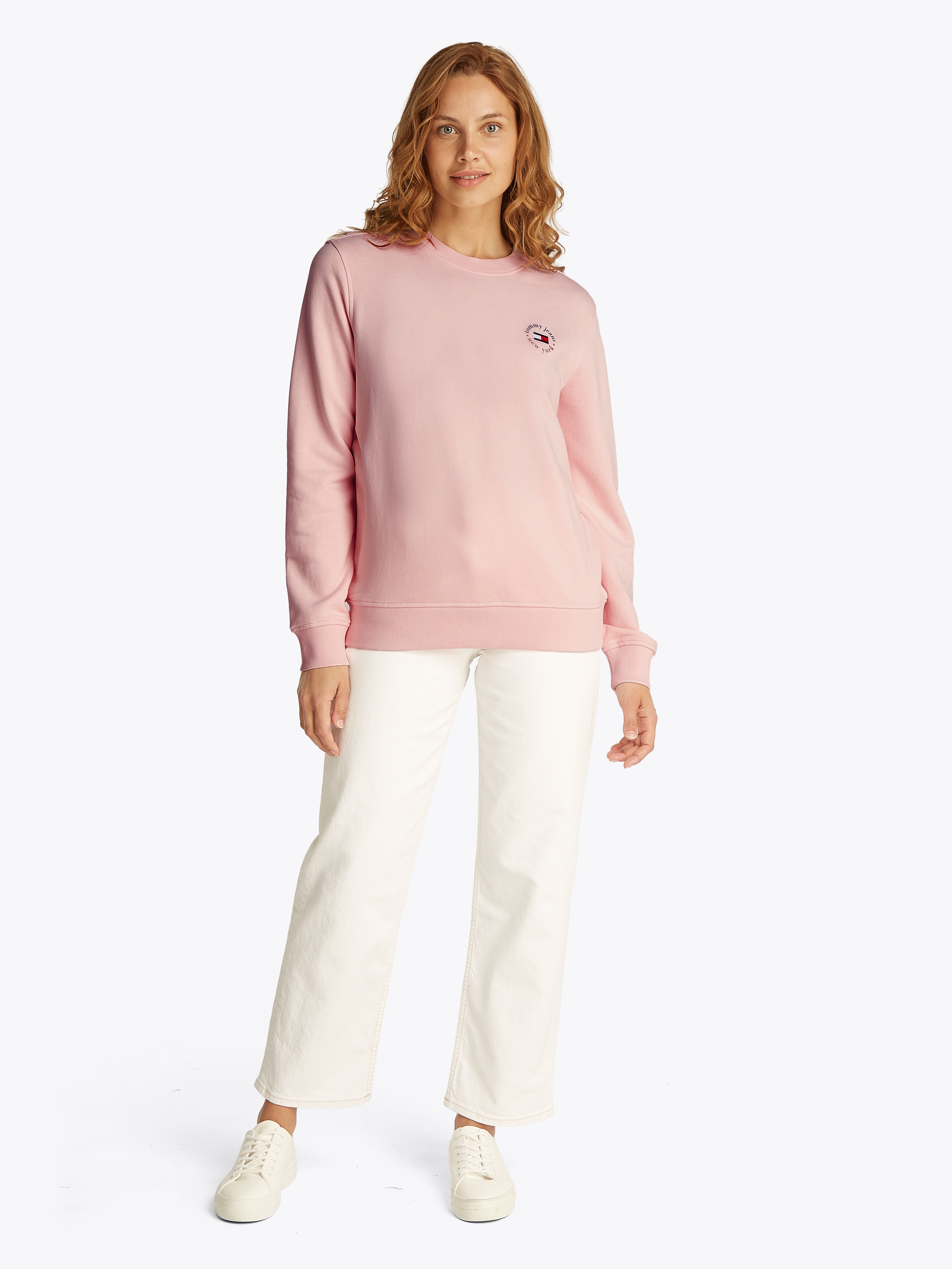 Tommy Jeans Sweatshirt »TJW REG ESSENTIAL LOGO 2 CREW«, mit Logo