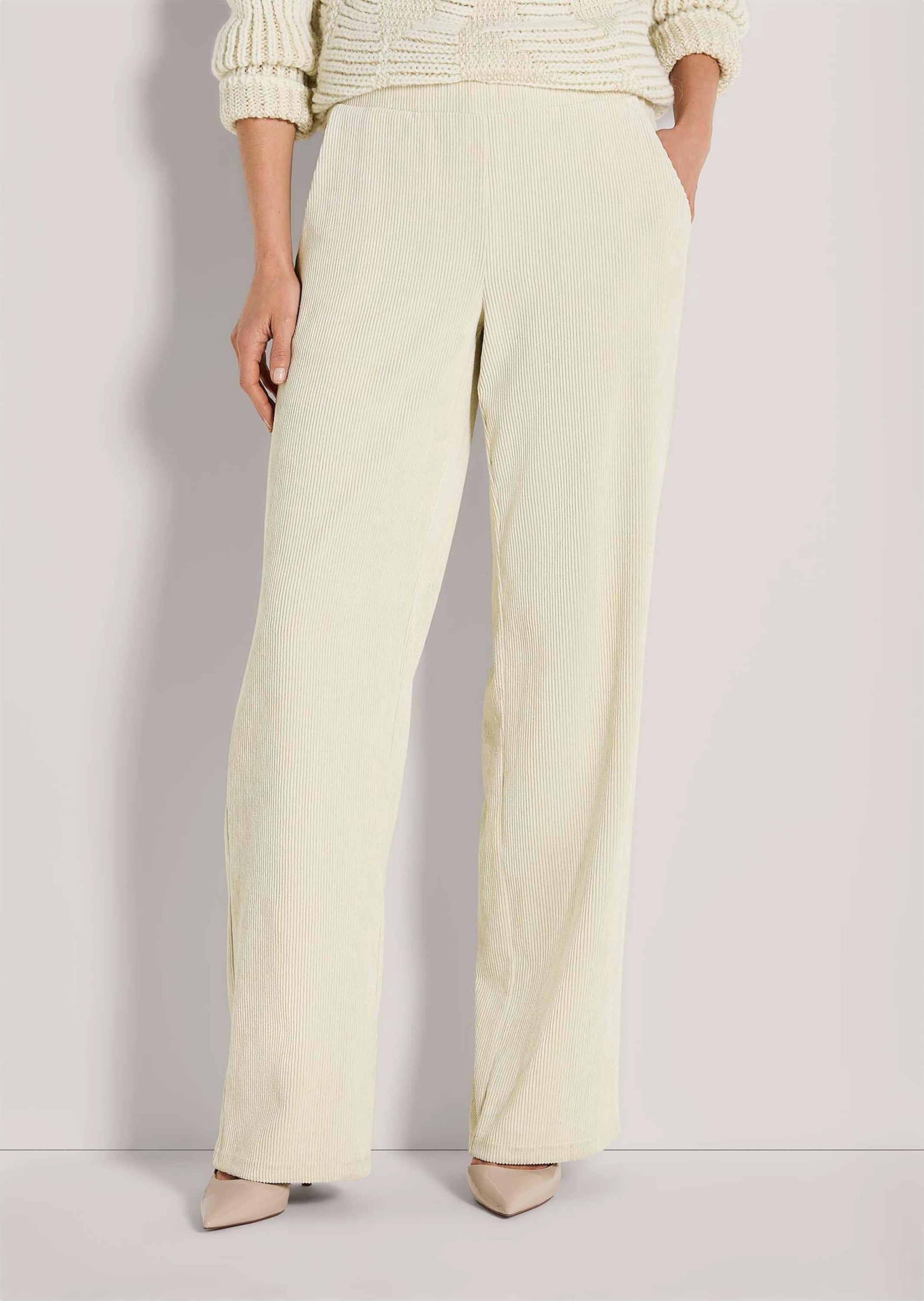MADELEINE Schlupfhose »Cordhose Weite Cordhose mit elastischem Bund«