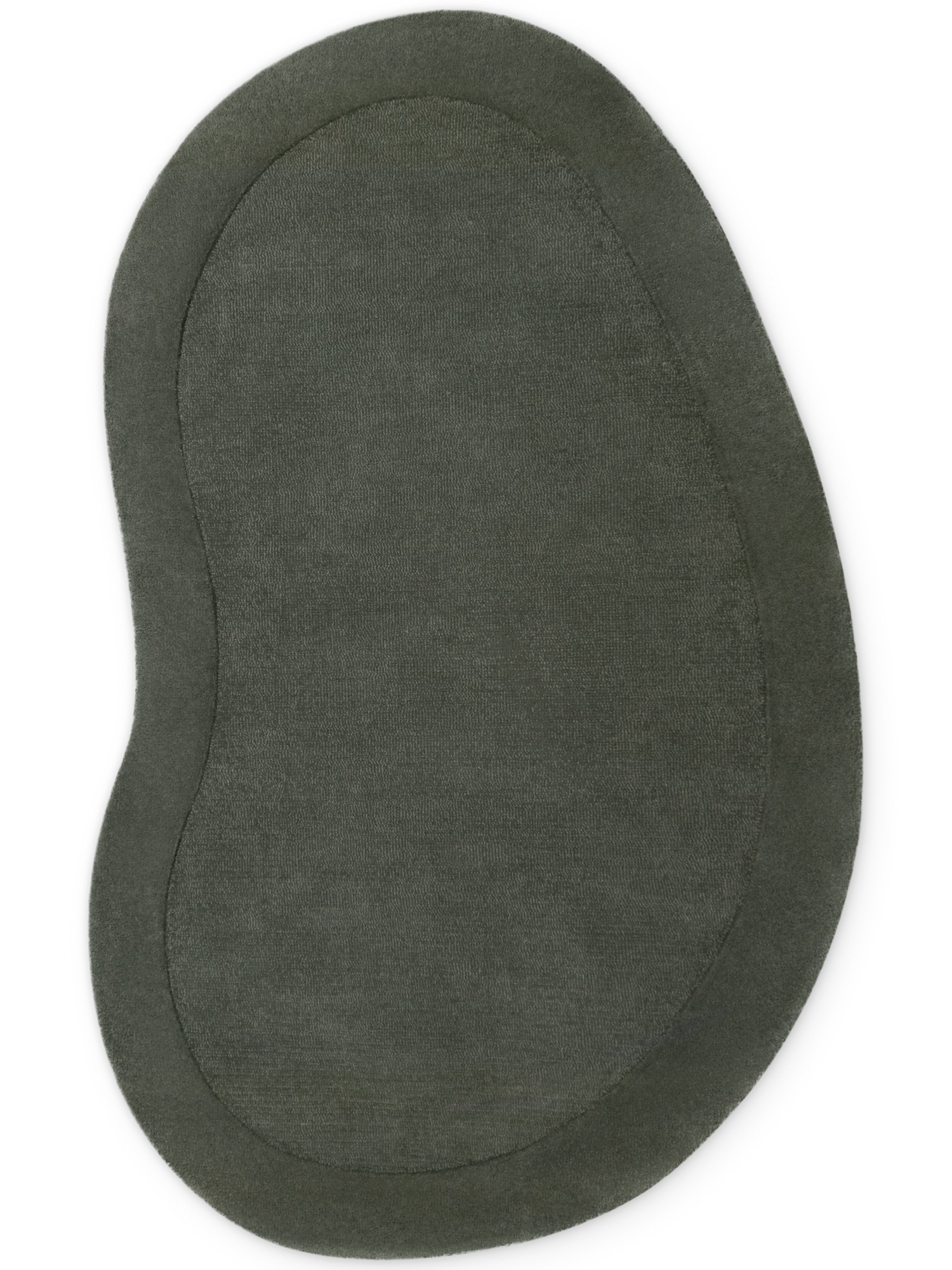 Villeroy & Boch Teppich »Wollteppich Kari« rechteckig 17 mm Höhe Handgewebt, Wolle, Bordüre, Einfarbig, Läufer, Wohnzimmer, Organisch