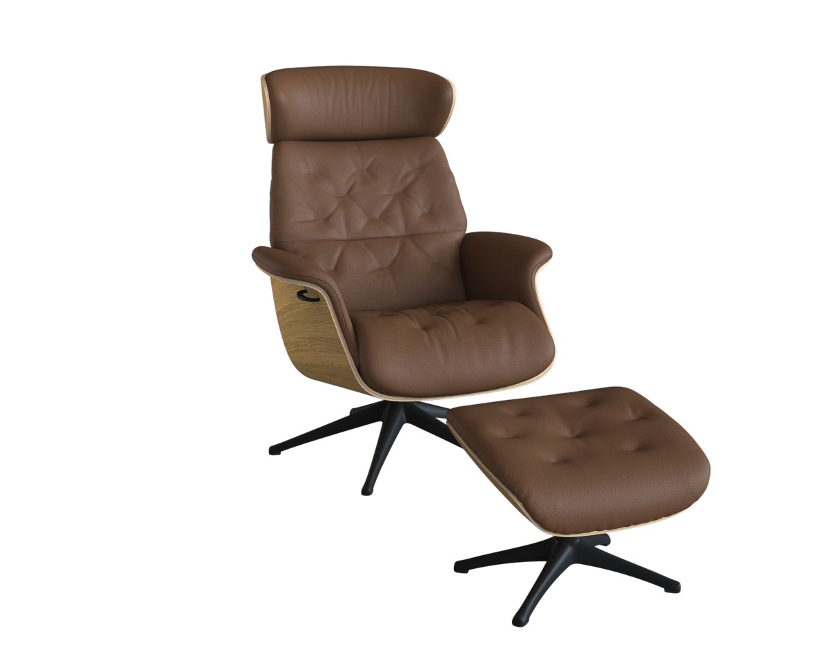 FLEXLUX Relaxsessel "Volden Fernsehsessel, verstellbarer Rücken- & Kopfstüt günstig online kaufen