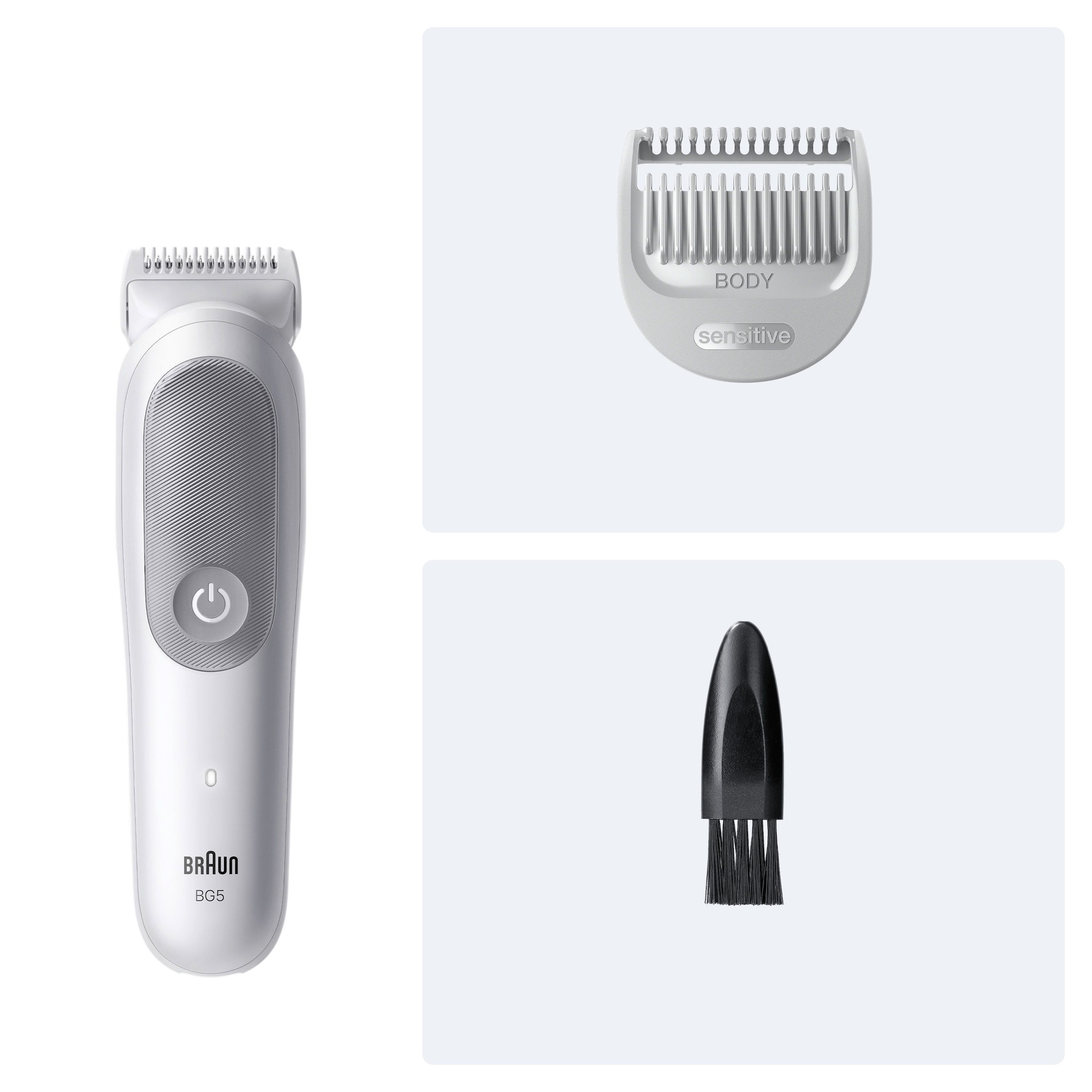 Braun Haarschneider »Body Groomer BG5500«, Trimmen für empfindliche Bereiche, 100 Min Akkulaufzeit, wasserdicht