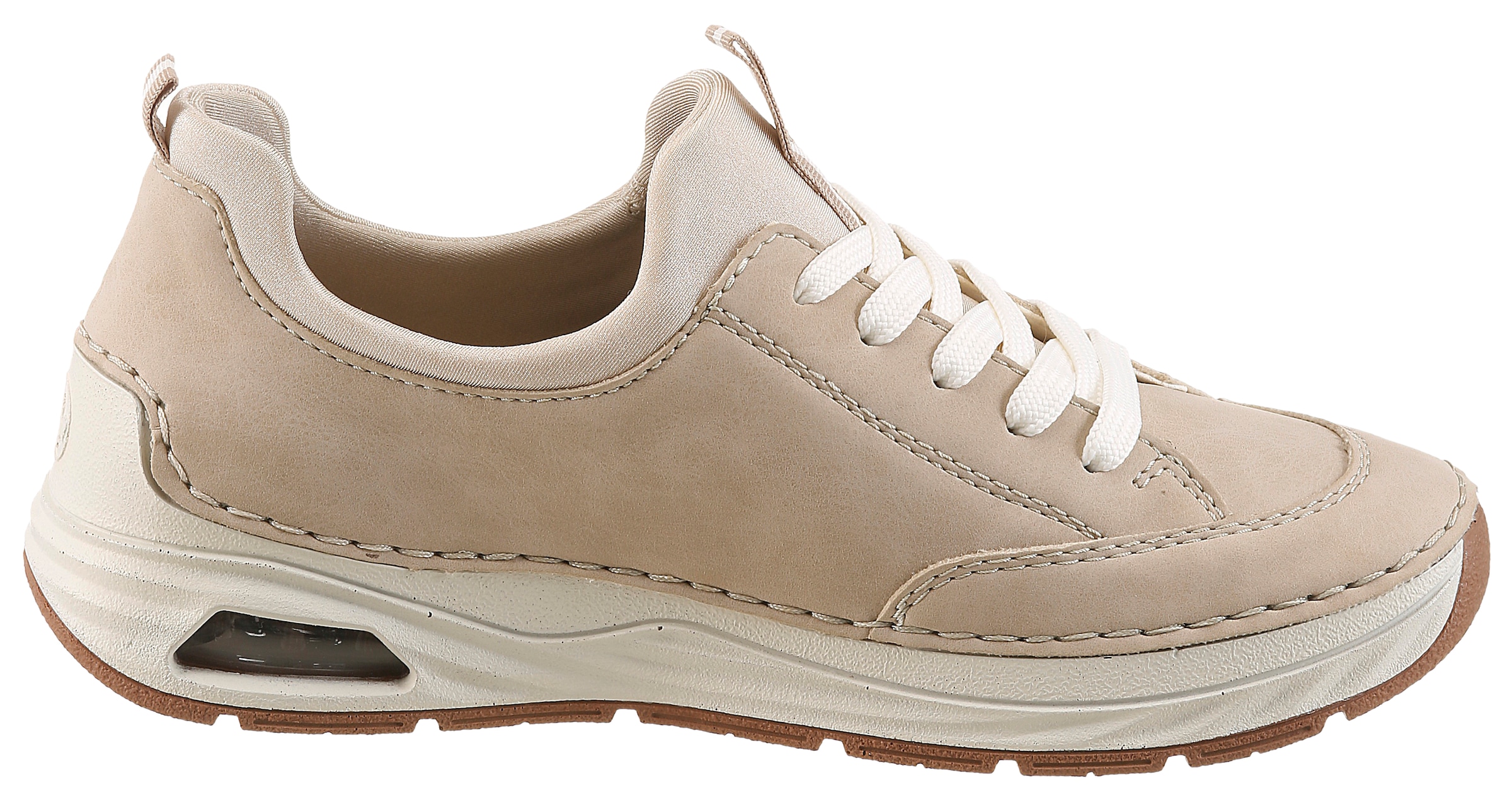 Rieker Slip-On Sneaker  Schlupfschuh, Freizeitsneaker, Halbschuh mit elastischem Einstieg