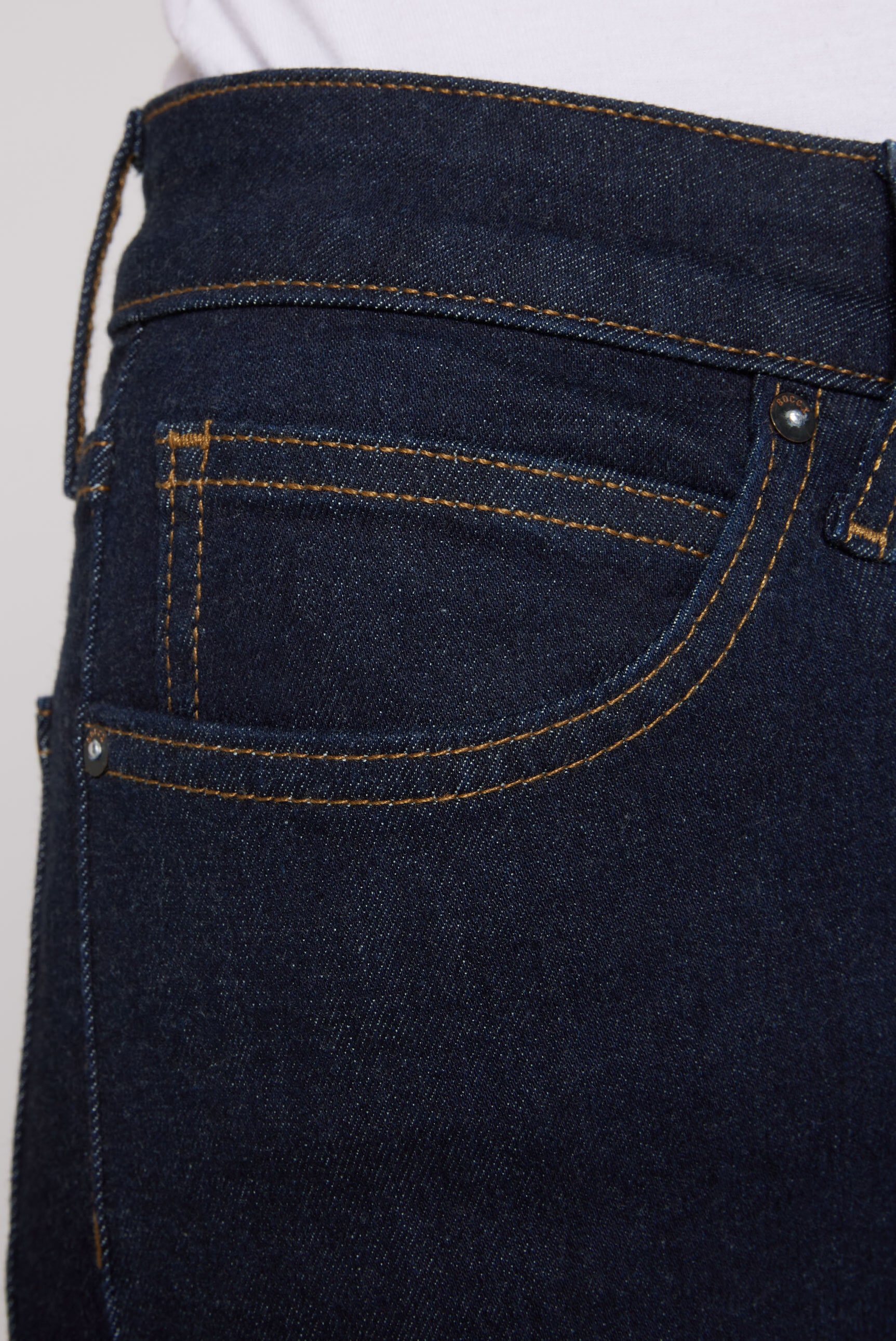 SOCCX Slim-fit-Jeans, mit hoher Leibhöhe
