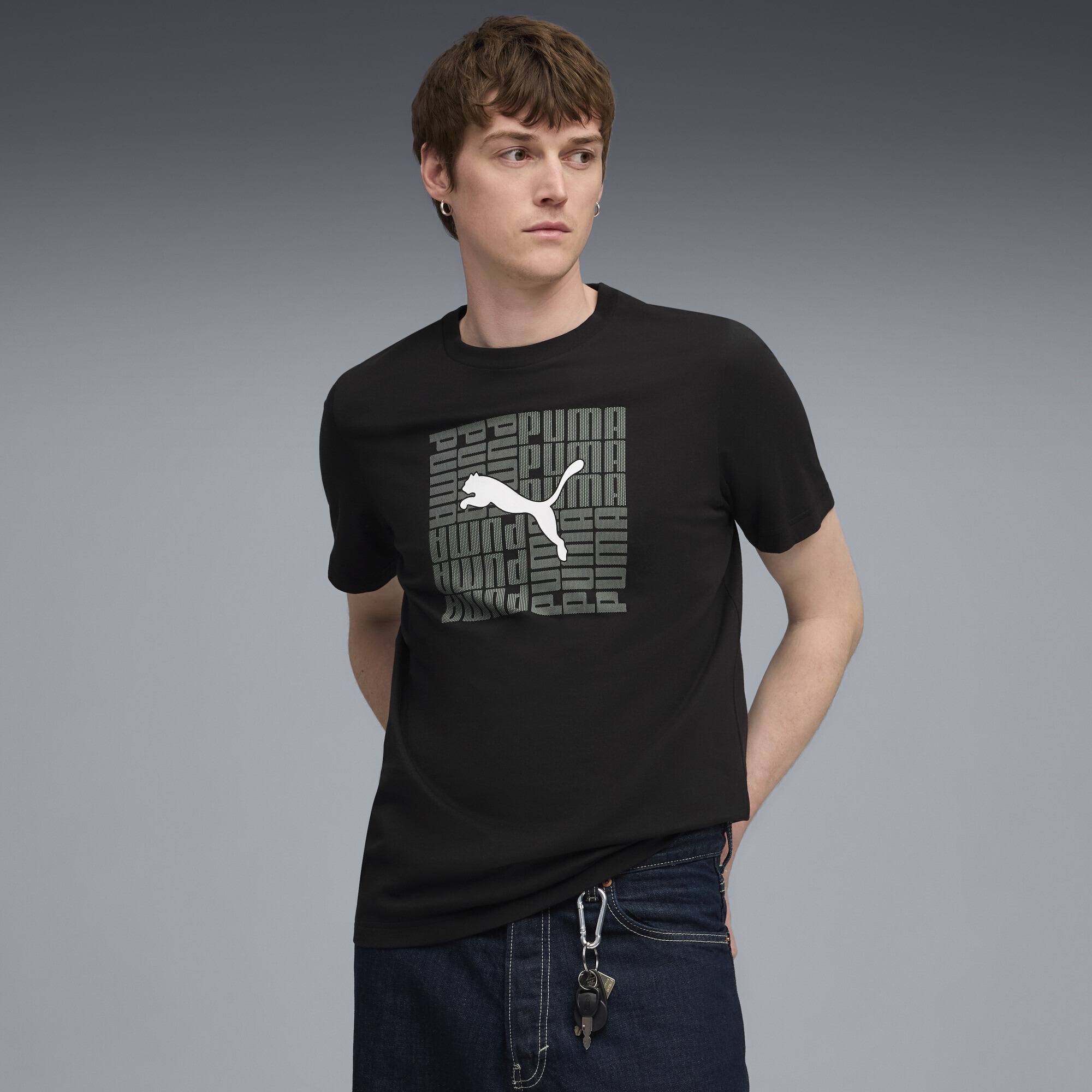 PUMA T-Shirt »Graphic Box T-Shirt Herren«