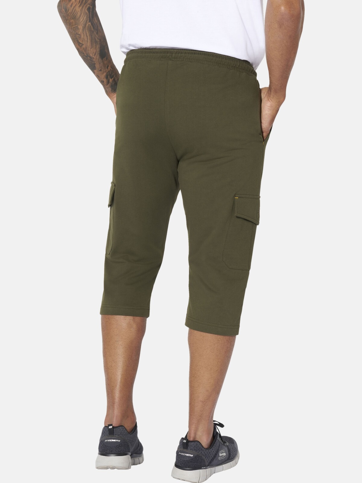 Jogginghose JAN VANDERSTORM "Jogginghose BANDULF", Herren, Gr. 7XL, N-Gr, grün (oliv), Obermaterial: 100% Baumwolle CO., Hosen Jogginghose 2