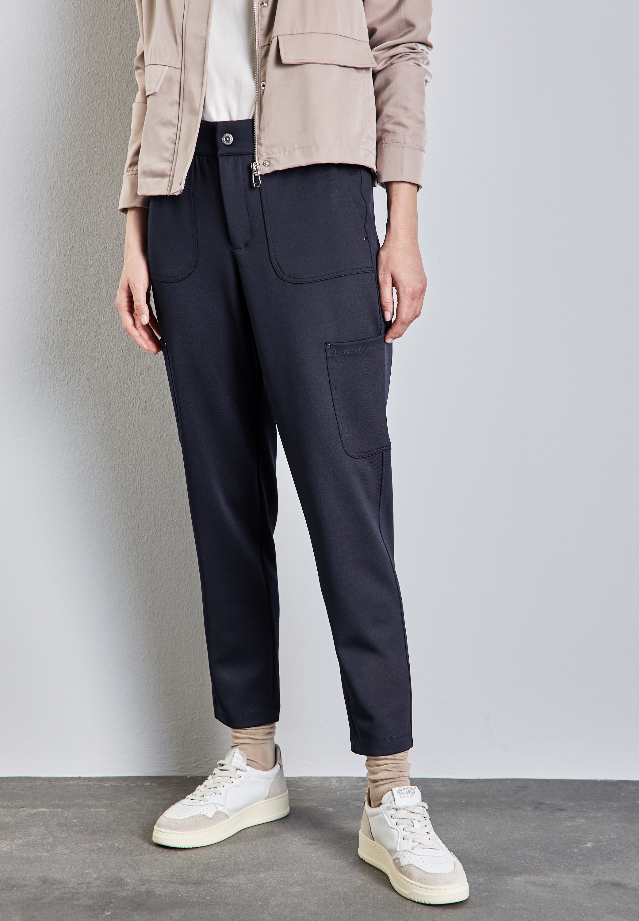 STREET ONE Cargohose, mit Stretchanteil