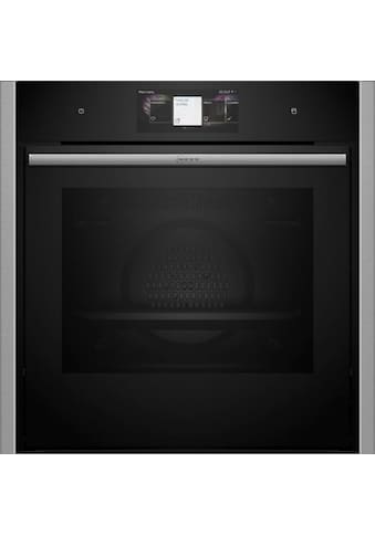 Einbaubackofen »B64FT33N0«, N 90, B64FT33N0, mit Teleskopauszug nachrüstbar, EasyClean®