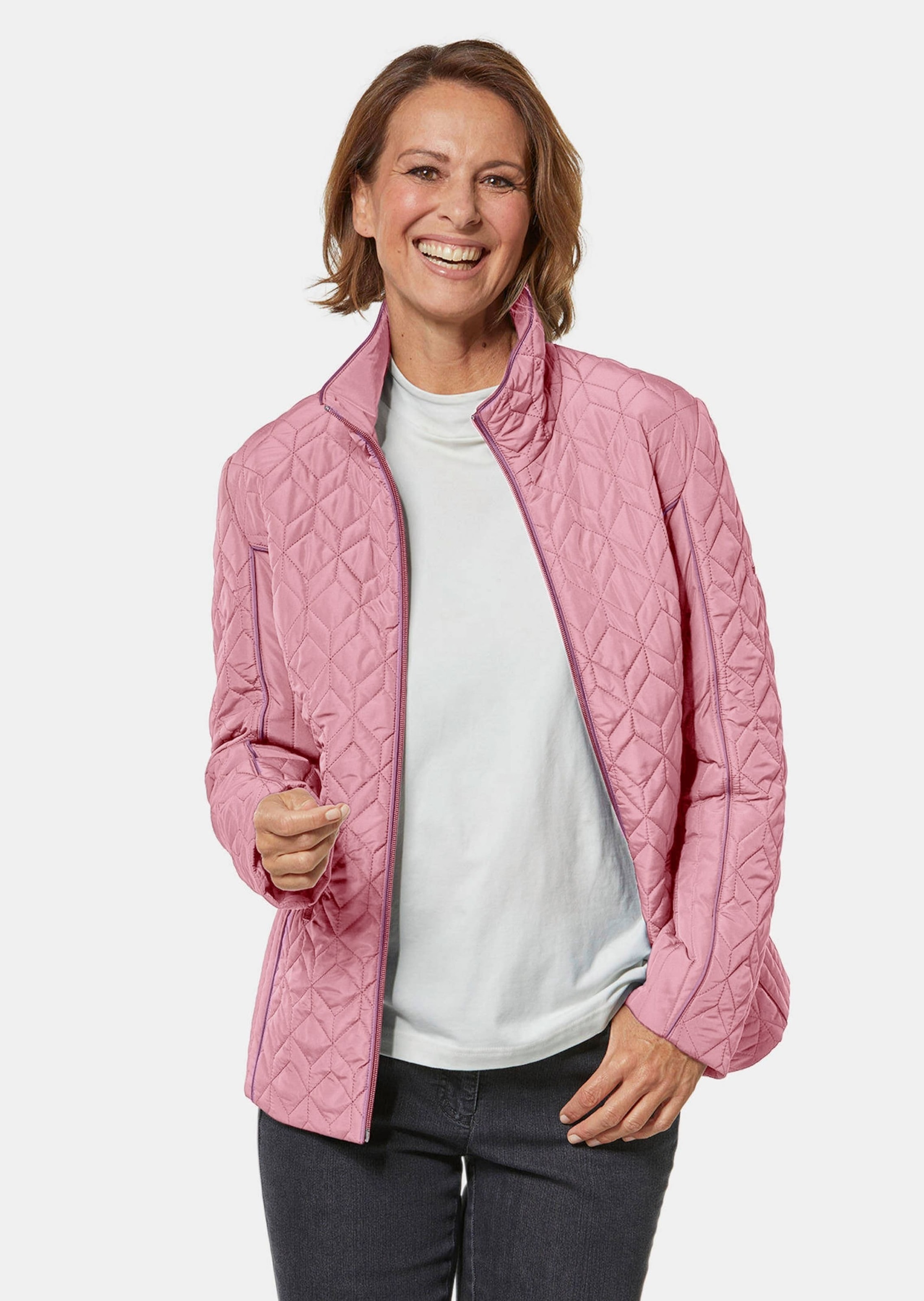 GOLDNER Steppjacke "Kurzgröße Leicht wattierte Steppjacke" günstig online kaufen