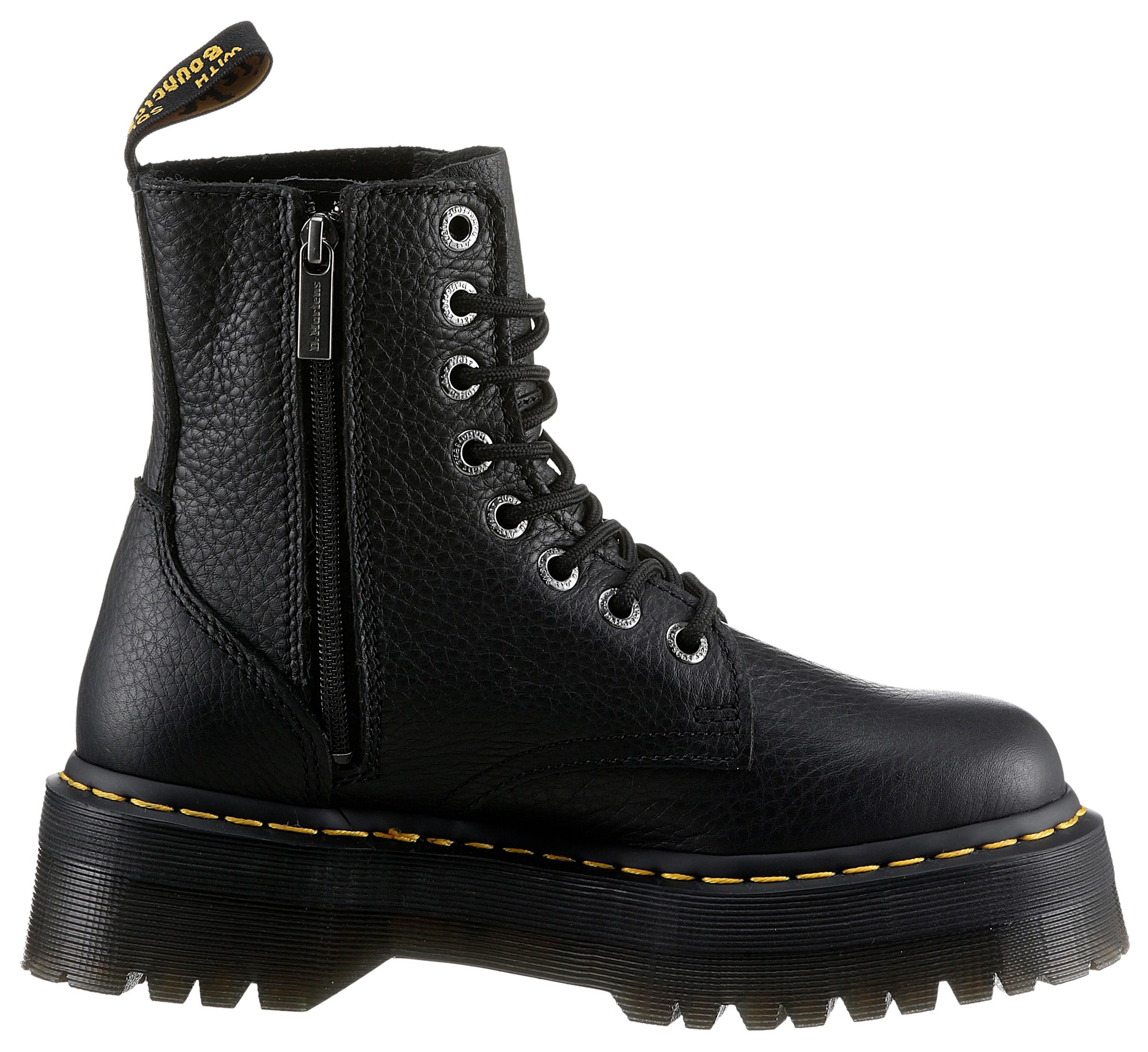 DR. MARTENS Schnürboots "Jadon" Festival, Plateauboots, Stiefelette mit typ günstig online kaufen