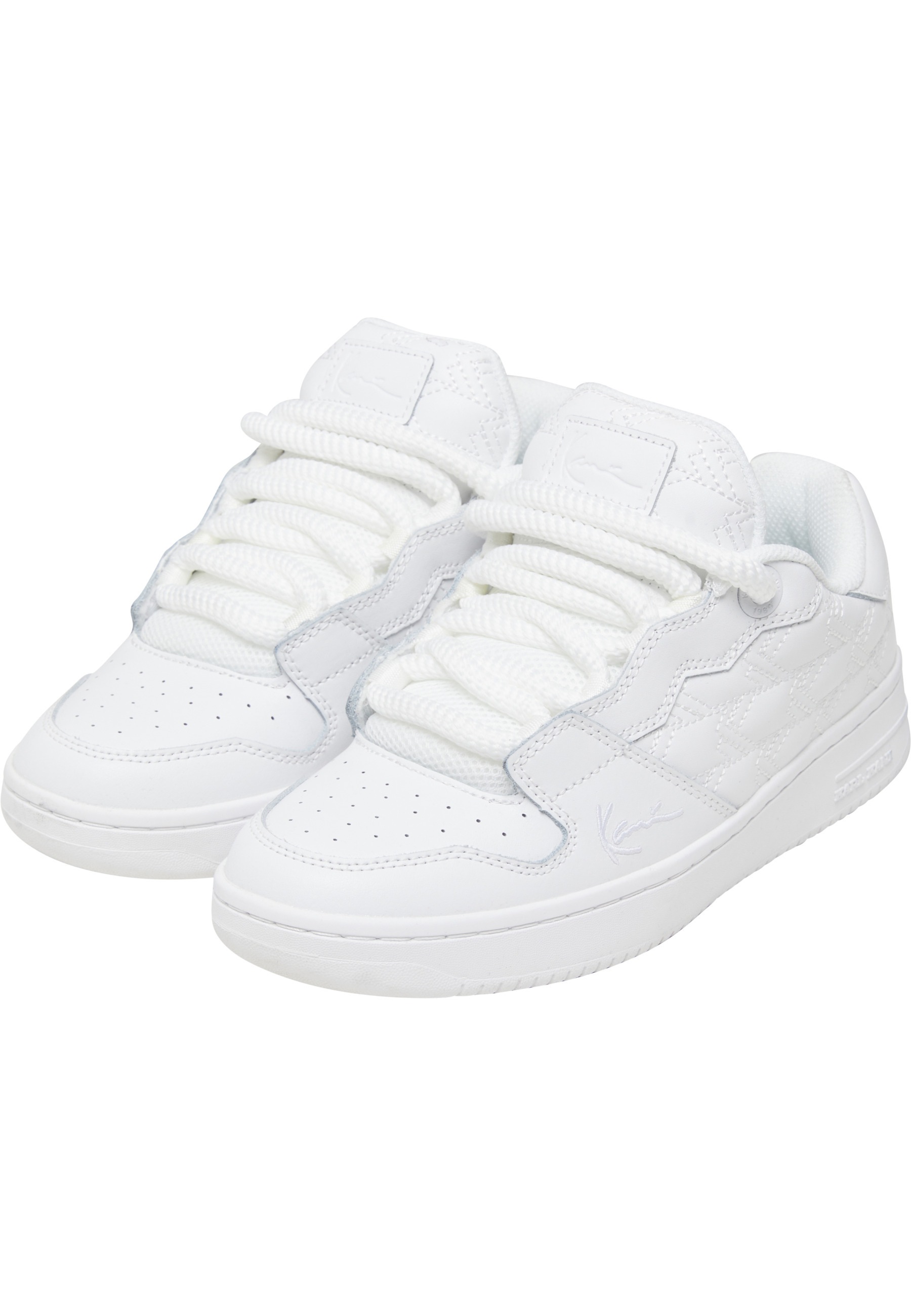 KARL KANI Damen Trainingsschuh "Karl Kani 89 SK8", Gr. 38,5weiß, unifarben, Schuhe