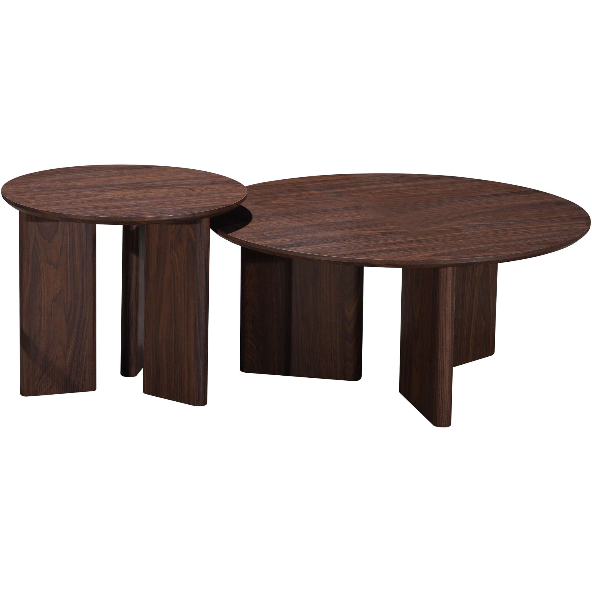 OTTO home Beistelltisch »Cassian« 1 Stk. tlg. Walnussoptik, modernes Fußgestell, Breite 50 cm