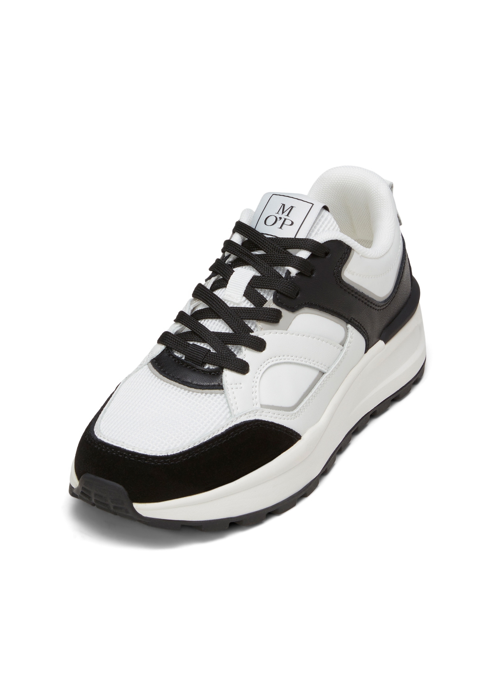 Marc O'Polo Sneaker »aus Rindleder und Mesh«