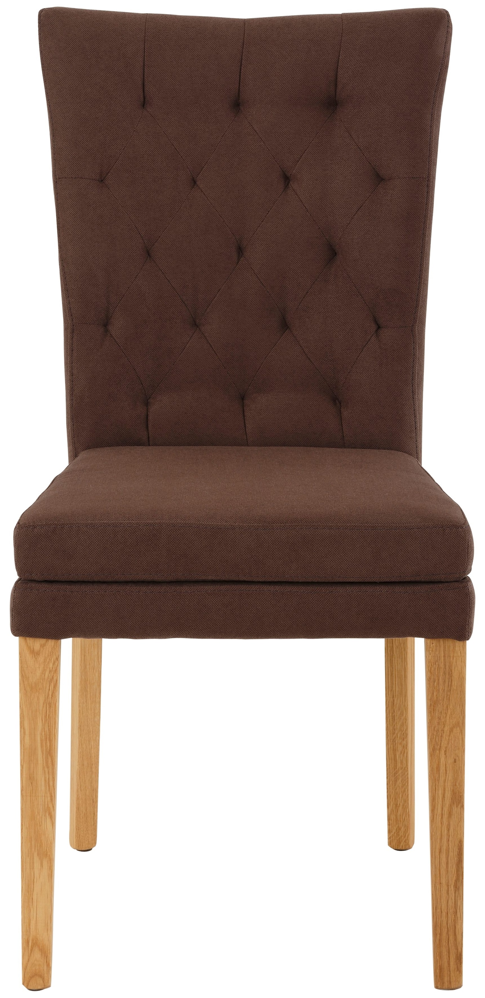 Home affaire Esszimmerstuhl "Colorado" (Set) 4 Stk.Beine in eiche oder nuss günstig online kaufen