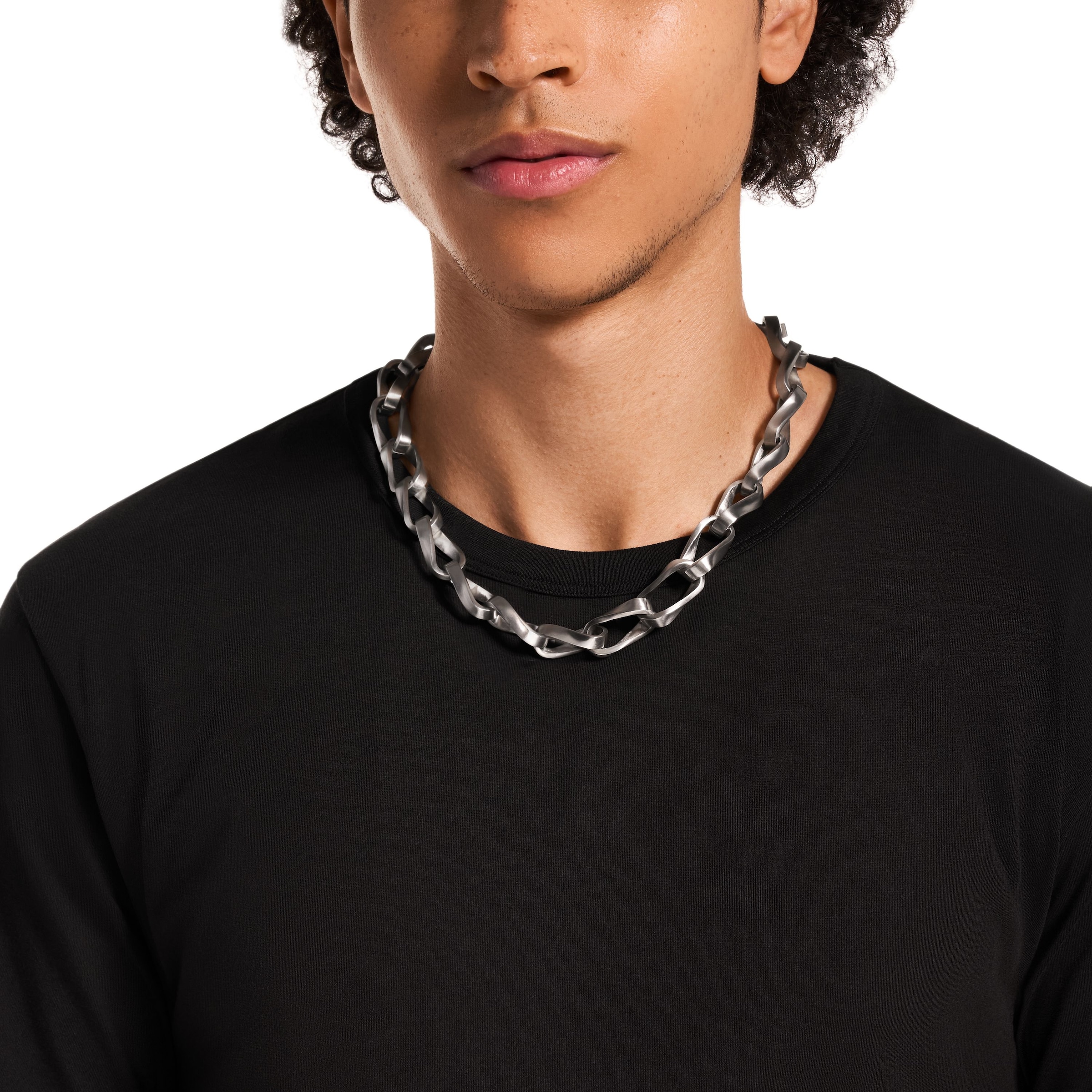 Emporio Armani Kette ohne Anhänger »Schmuck Geschenk Edelstahl«