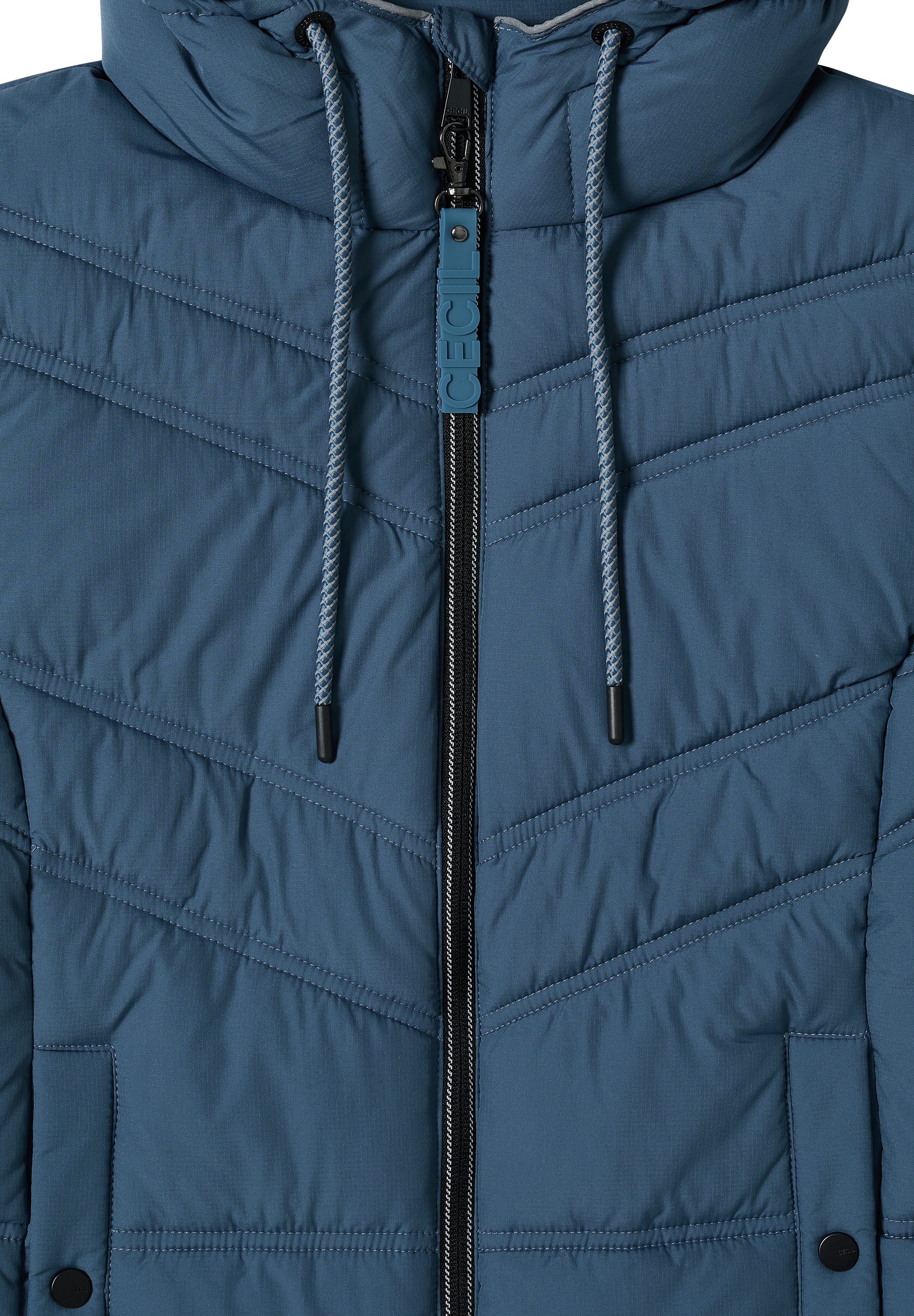 Cecil Steppjacke, mit Kapuze, mit reflektierenden Details