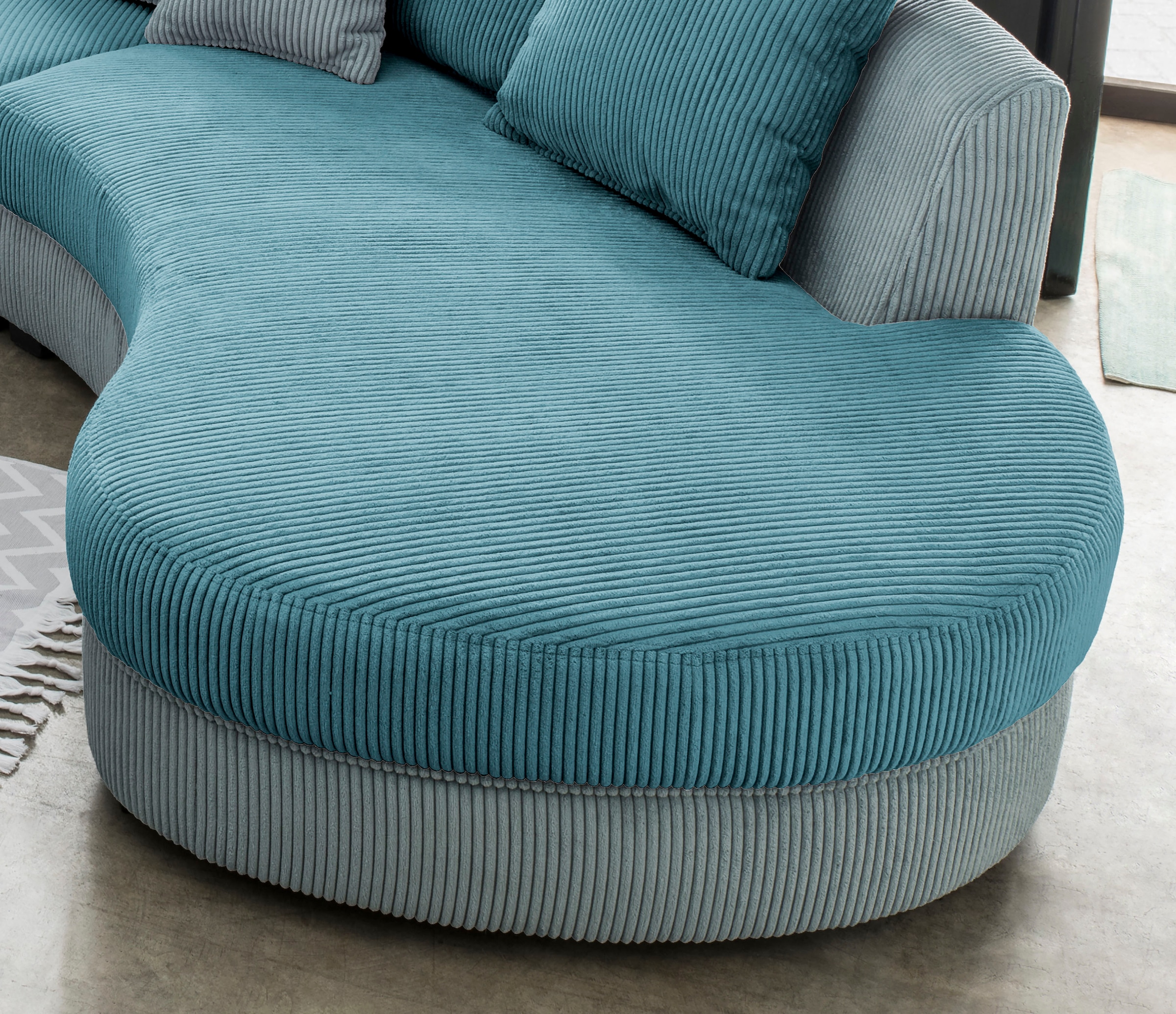 INOSIGN Ecksofa »Limoncello organische Formensprache, OTTOs Choice, L-Form«, ergonomische Form