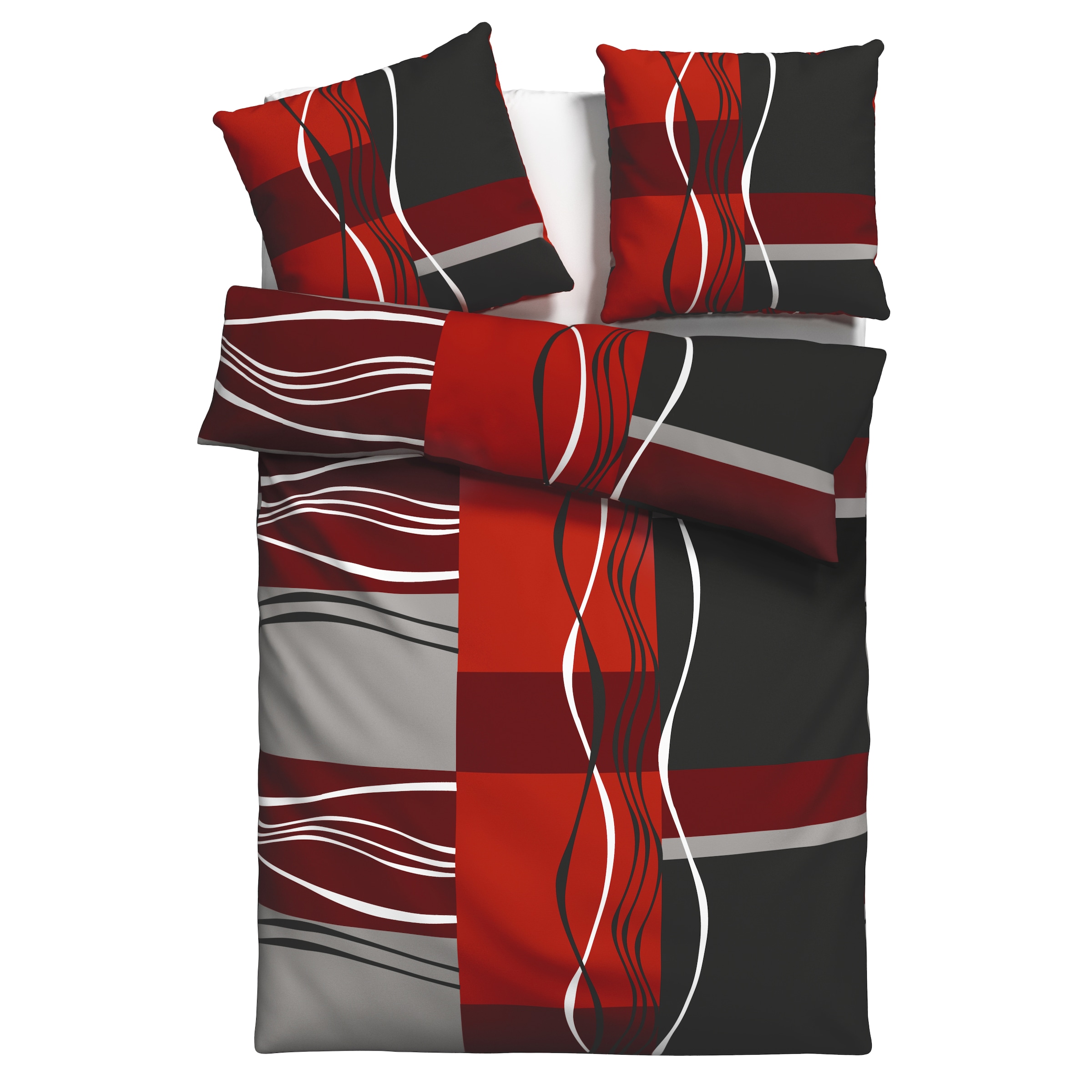 my home Bettwäsche "Kelian" 2 tlg. in verschiedenen Qualitäten, gemusterte günstig online kaufen