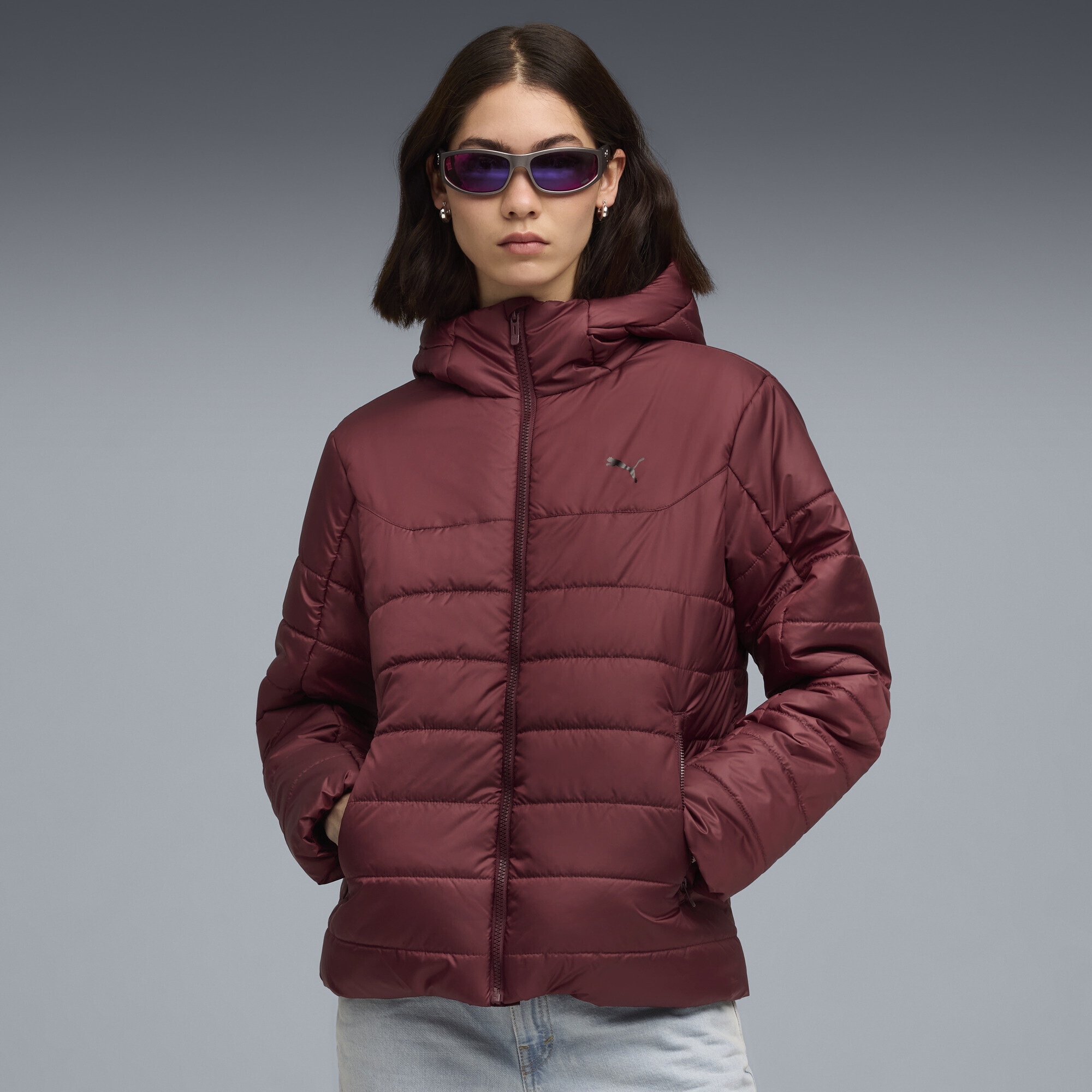 PUMA Winterjacke »Essentials Wattierte Kapuzenjacke Damen«