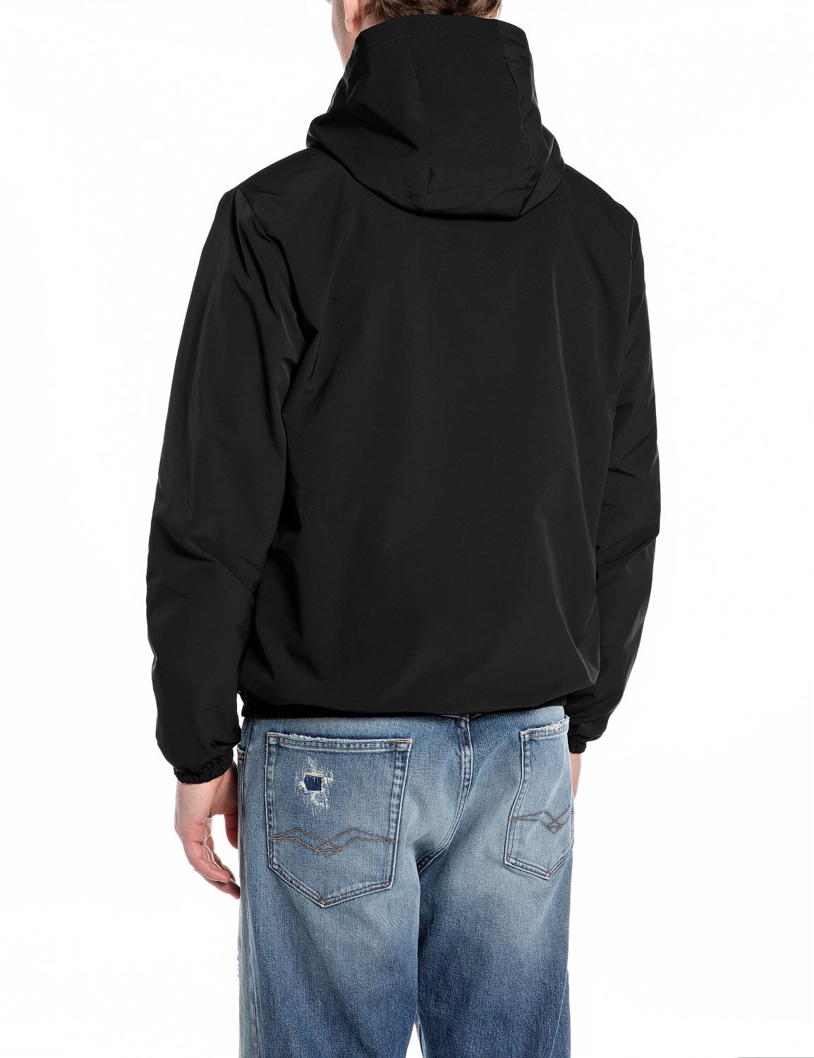 Replay Kurzjacke mit Kapuze mit Kapuze günstig online kaufen