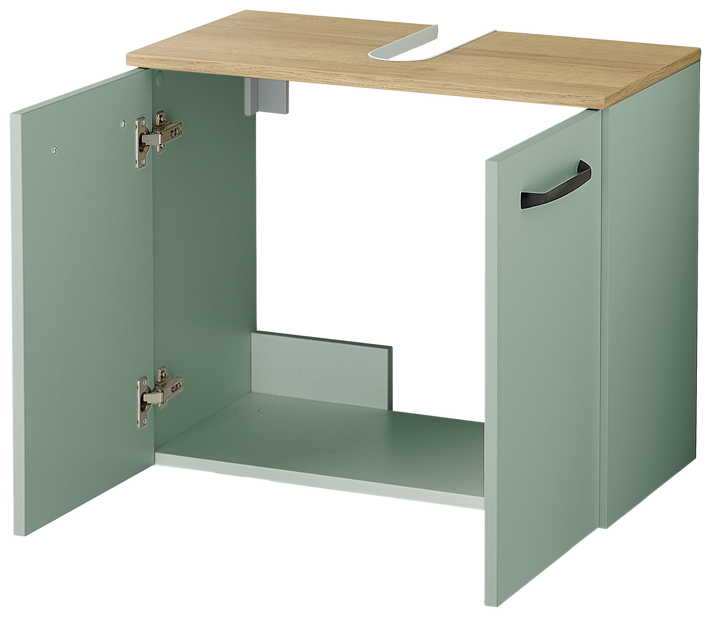 Saphir Waschbeckenunterschrank "Quickset 500, 2 Türen, Siphonausschnitt" Wa günstig online kaufen