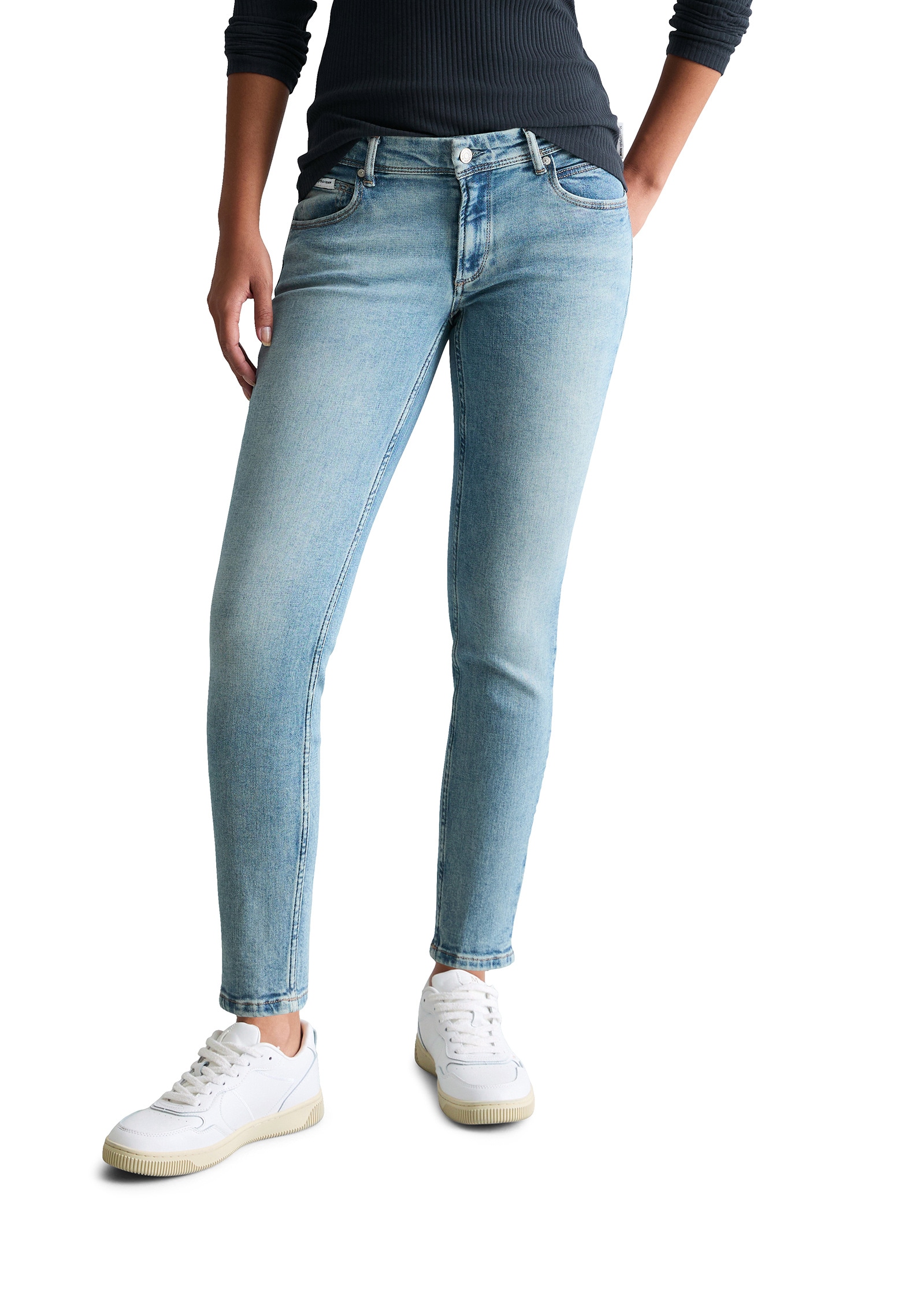 Marc OPolo DENIM Slim-fit-Jeans "aus Organic Cotton-Mix" günstig online kaufen