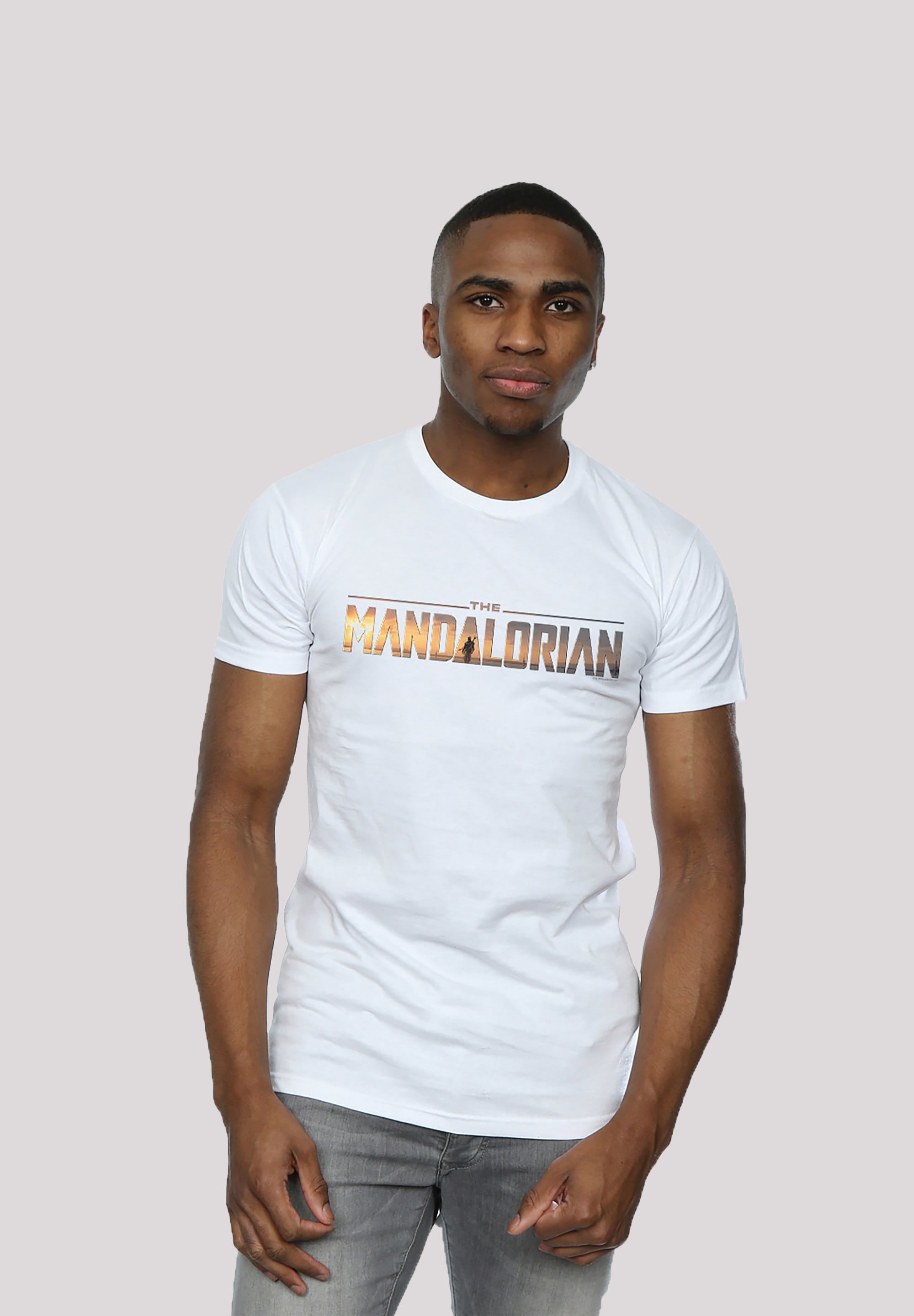 Krieg T-Shirt Mandalorian der | ▷ Print Premium Sterne«, The kaufen Wars BAUR Logo F4NT4STIC »Star -