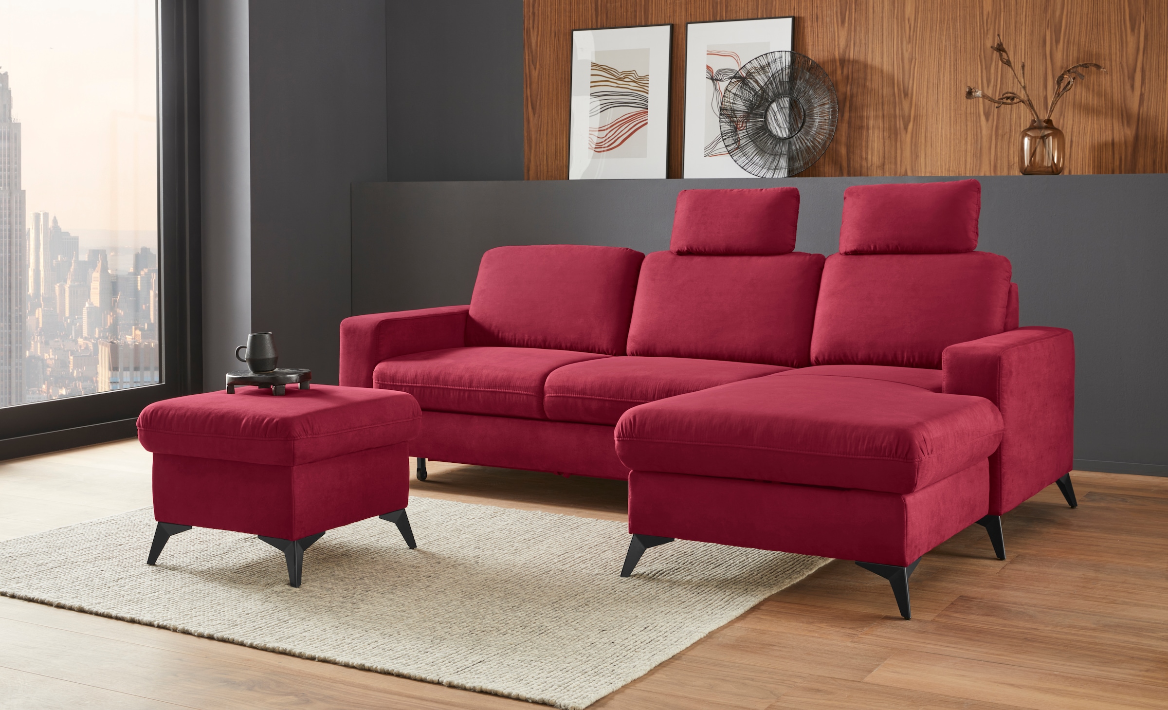 Home affaire Sofa-Kopfstütze "Lolland" passend zur Polsterserie "Lolland"