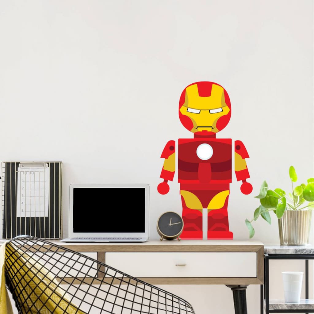 Wall-Art Wandtattoo »Spielfigur Iron Man Superhero«, (1 St.)