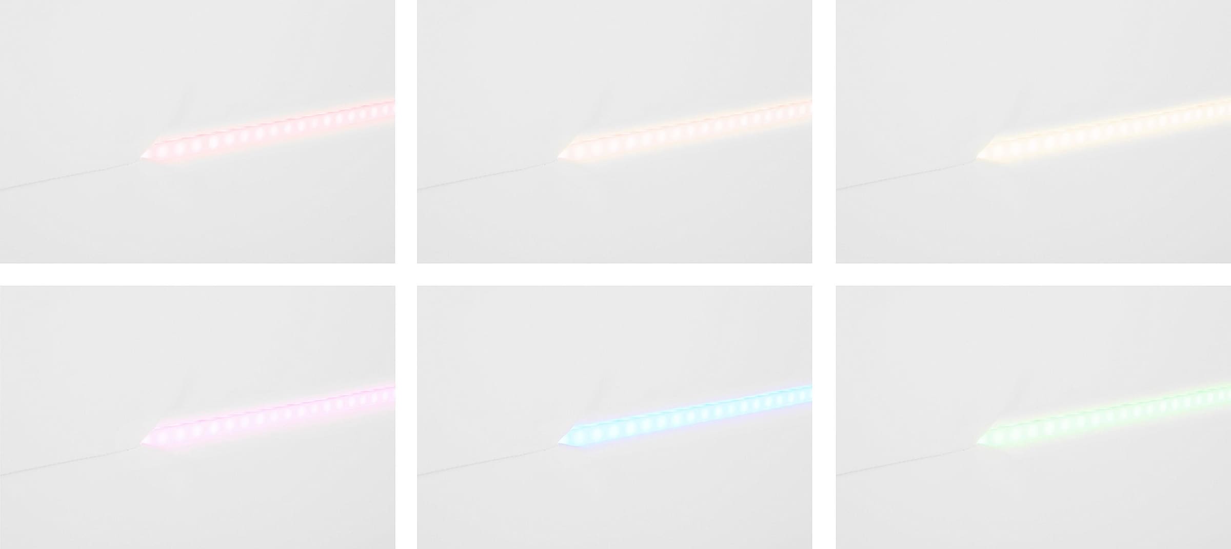 COLLECTION AB Boxspringbett, inkl. LED-Beleuchtung, Topper und Kissen
