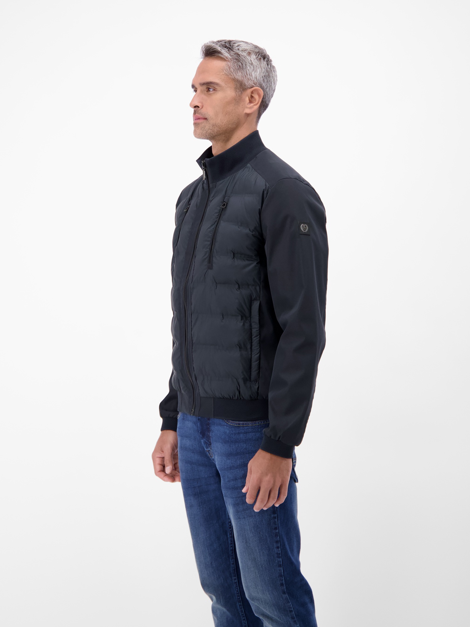 Thumbnail - LERROS Outdoorjacke "LERROS Outdoorshell mit Brusttaschen, weich gefüttert" ohne Kapuze Wasser- und windabweisend