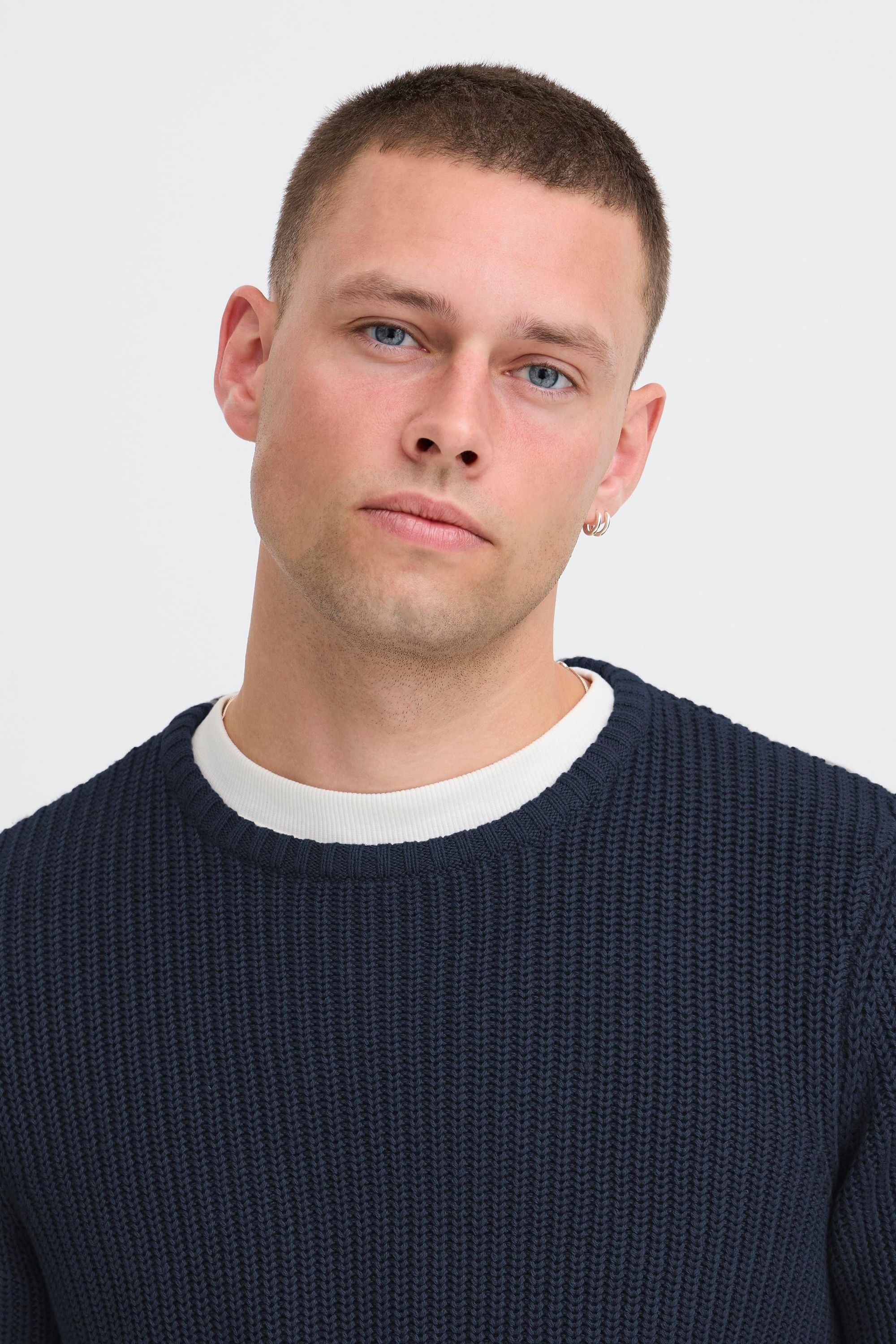 Blend Strickfleece-Pullover »Strickpullover BHDENO«