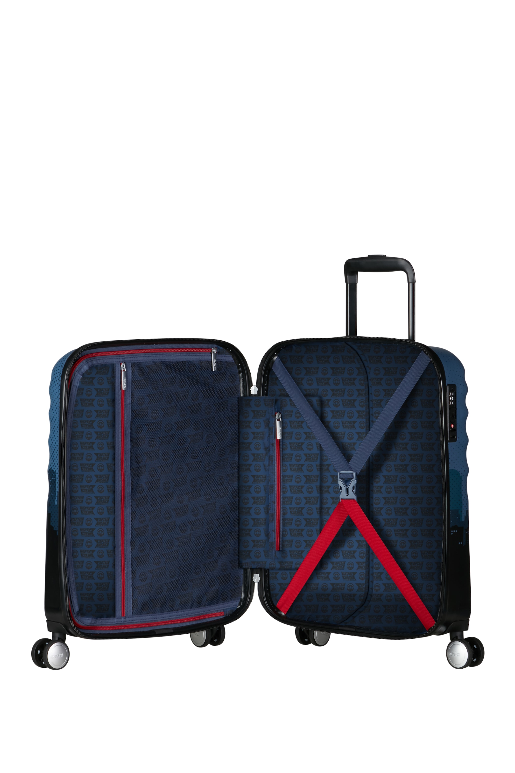 American Tourister® Hartschalen-Trolley »WAVEBREAKER DISNEY, verschiedene Motive«, 4 Rollen, Reisekoffer Reisegepäck