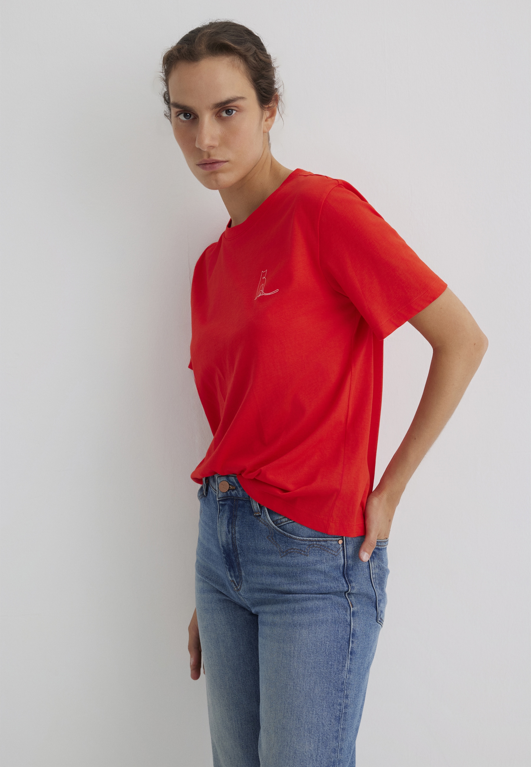 Mavi T-Shirt »GRAPHIC TEES«, Katzen T-Shirt