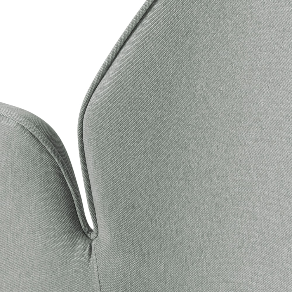 ACTONA GROUP Esszimmerstuhl »Alma«, 1 St., Polyester, mit eleganten Kedern, Drehstuhl mit Rückholfunktion