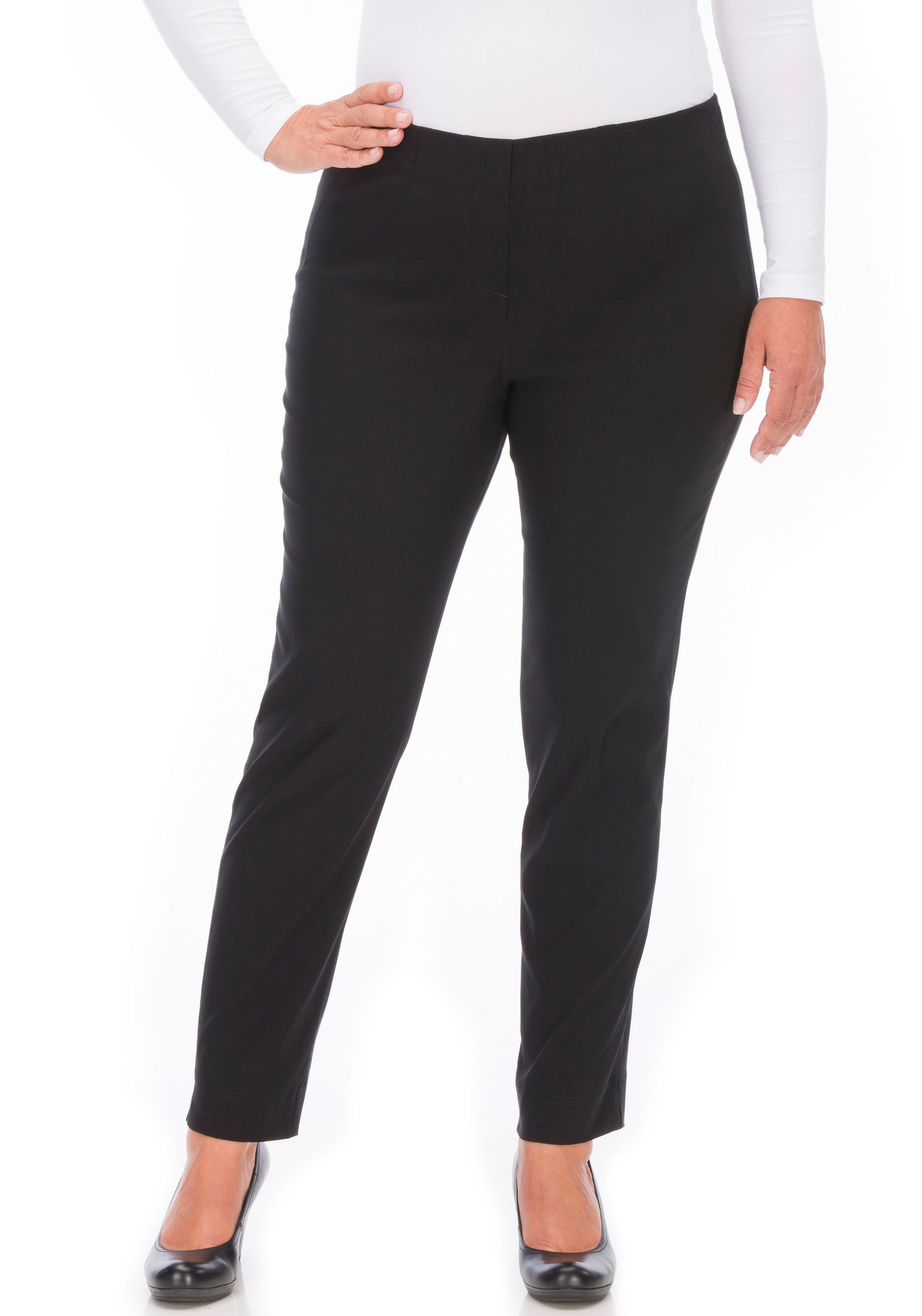 KjBRAND Stoffhose "Susie XS Ankle Bengaline", Sommerhose mit Schlupfbund günstig online kaufen