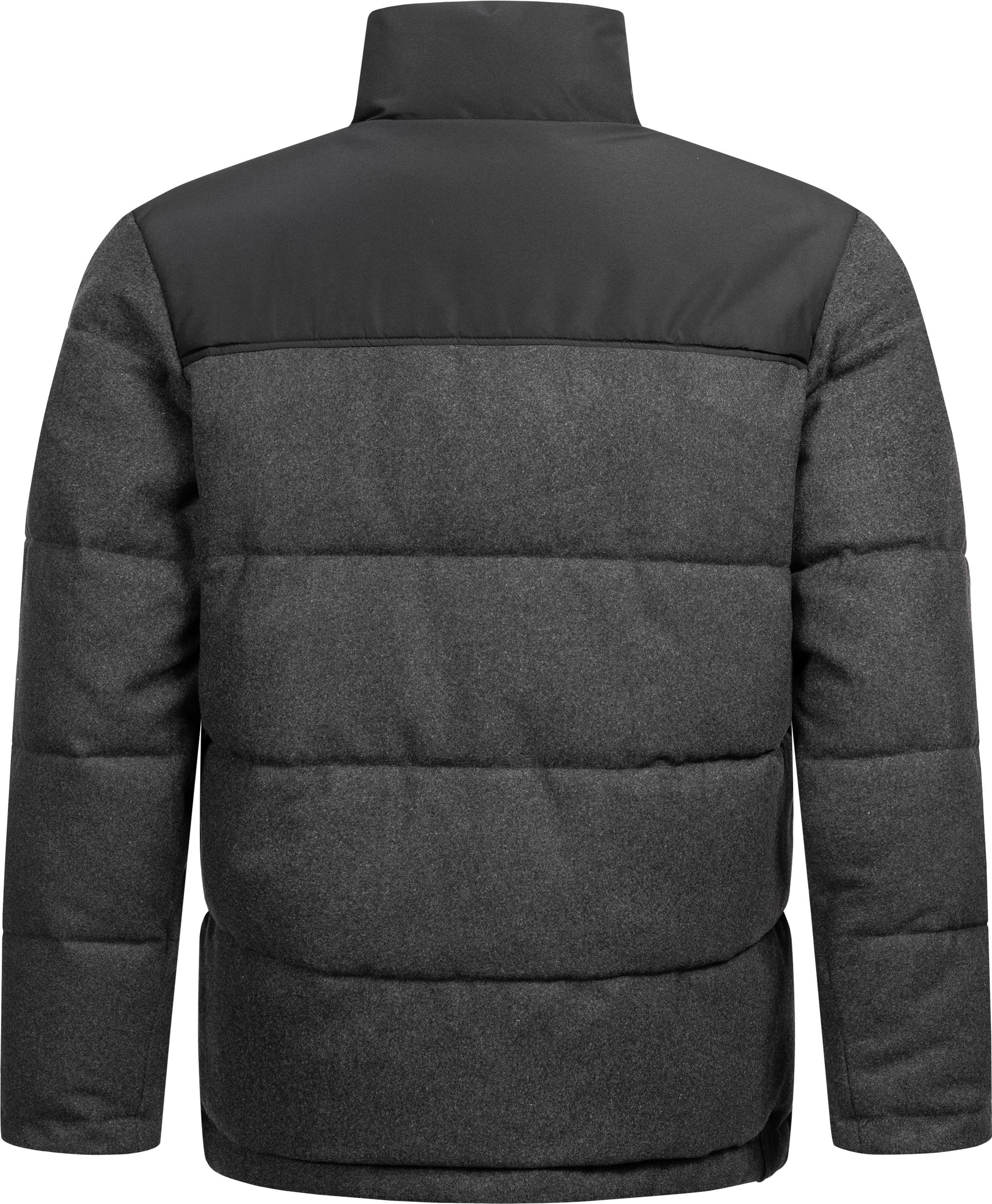 Ragwear Steppjacke »Waldess«, ohne Kapuze, Gesteppte Herren Outdoorjacke in Woll-Optik