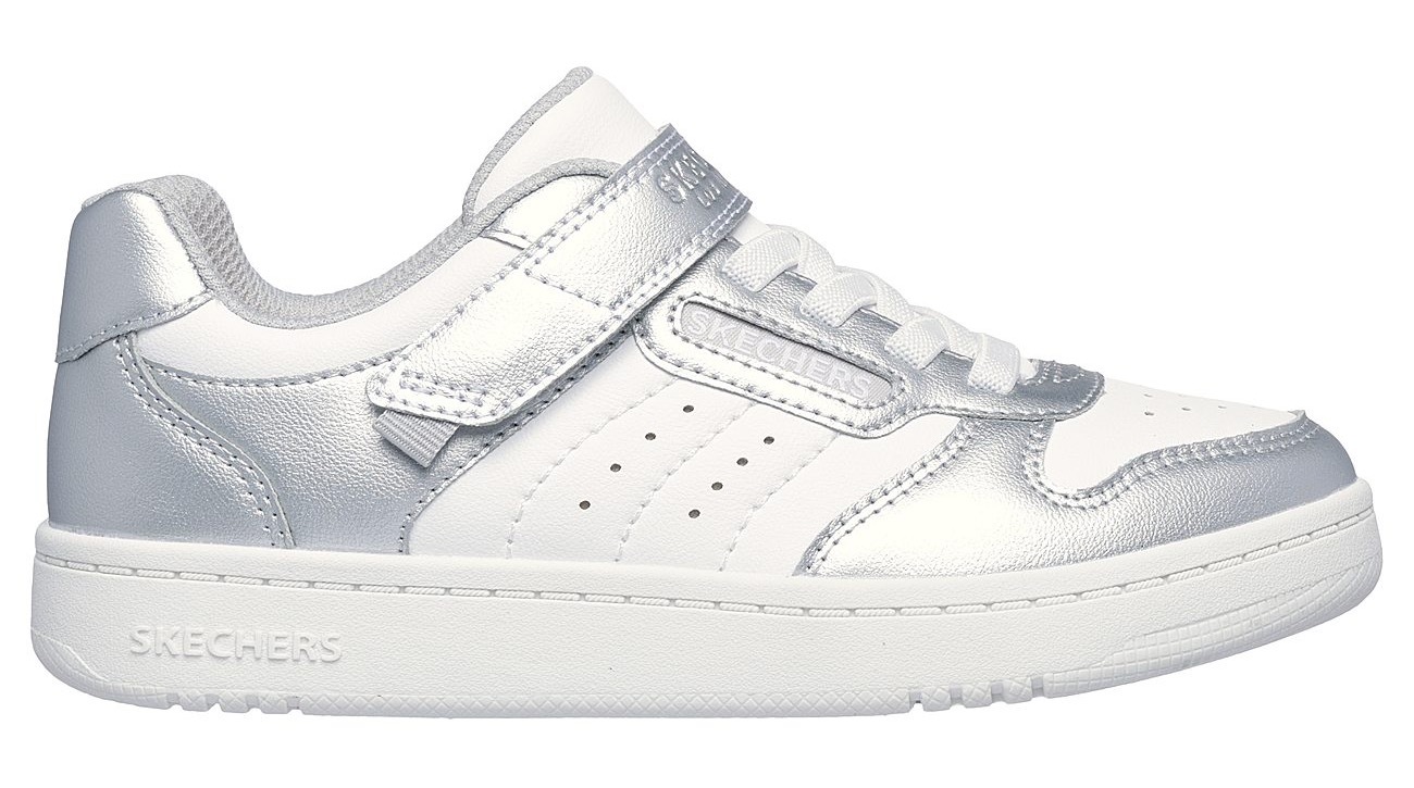 Skechers Sneaker »QUICK STREET«, Retro Sneaker mit Klettverschluss, Größenschablone zum Download