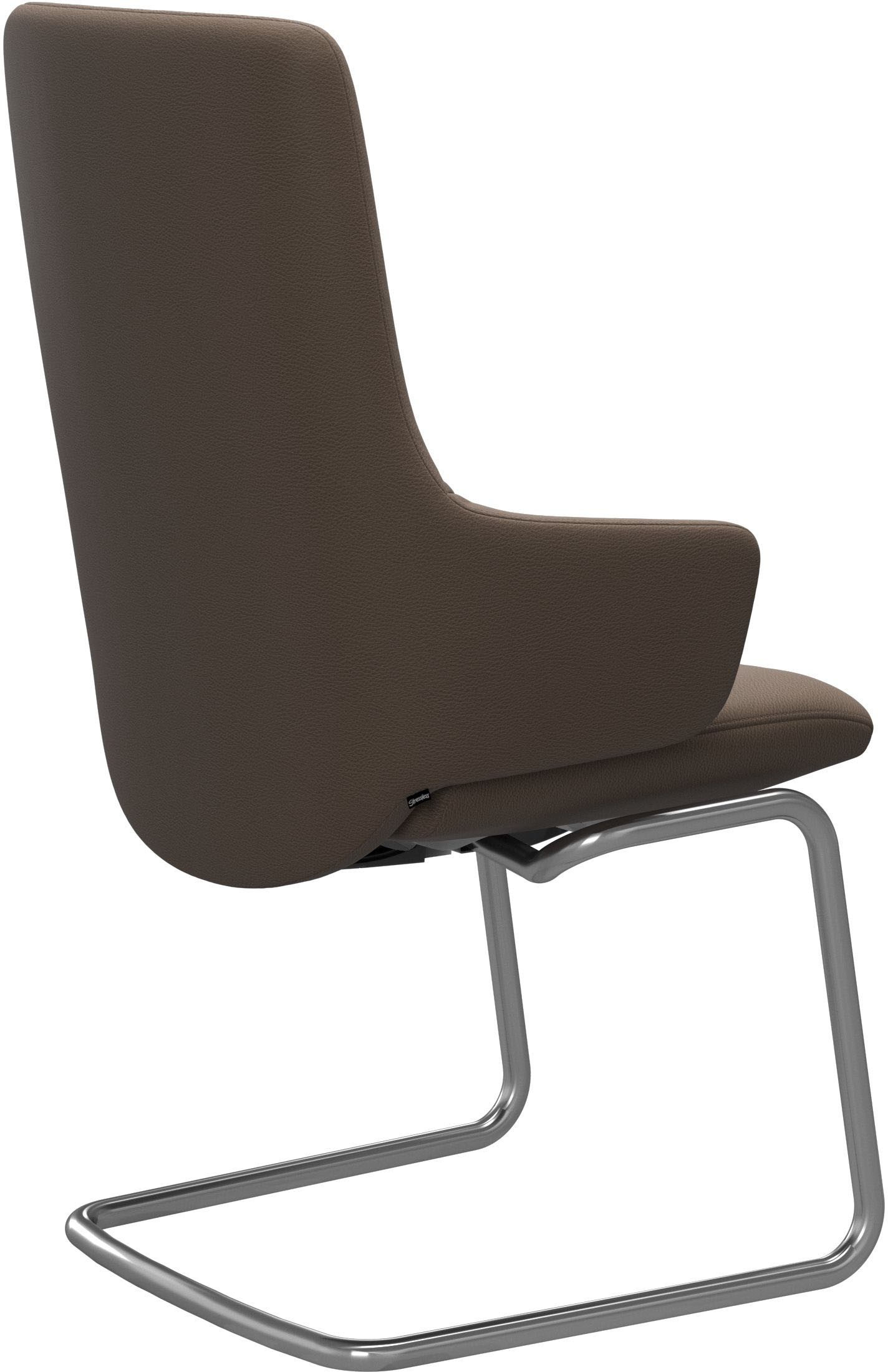 Stressless® Polsterstuhl »Laurel«, Leder BATICK, High Back mit Armlehne, Größe L, mit Beinen aus Stahl in Chrom matt