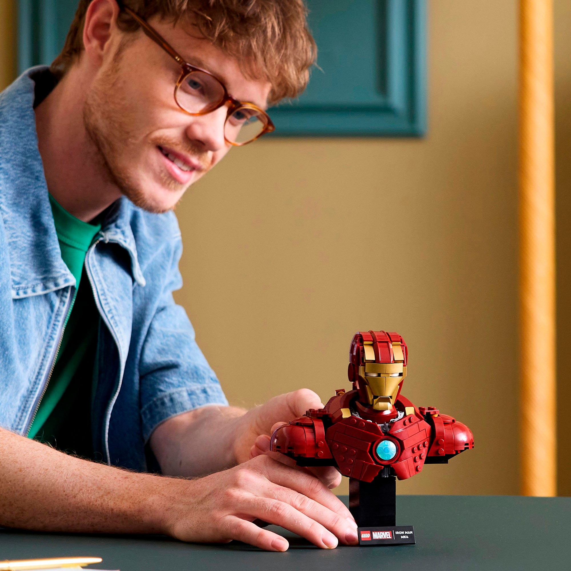 LEGO® Konstruktionsspielsteine »Iron Man MK4 (76327), LEGO Super Heroes«, (436 St.), Made in Europe