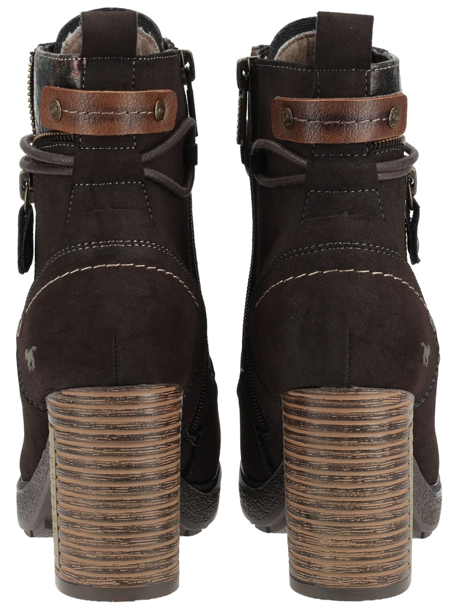 Mustang Shoes High-Heel-Stiefelette »Mustang Shoes Stiefelette Lederimitat«