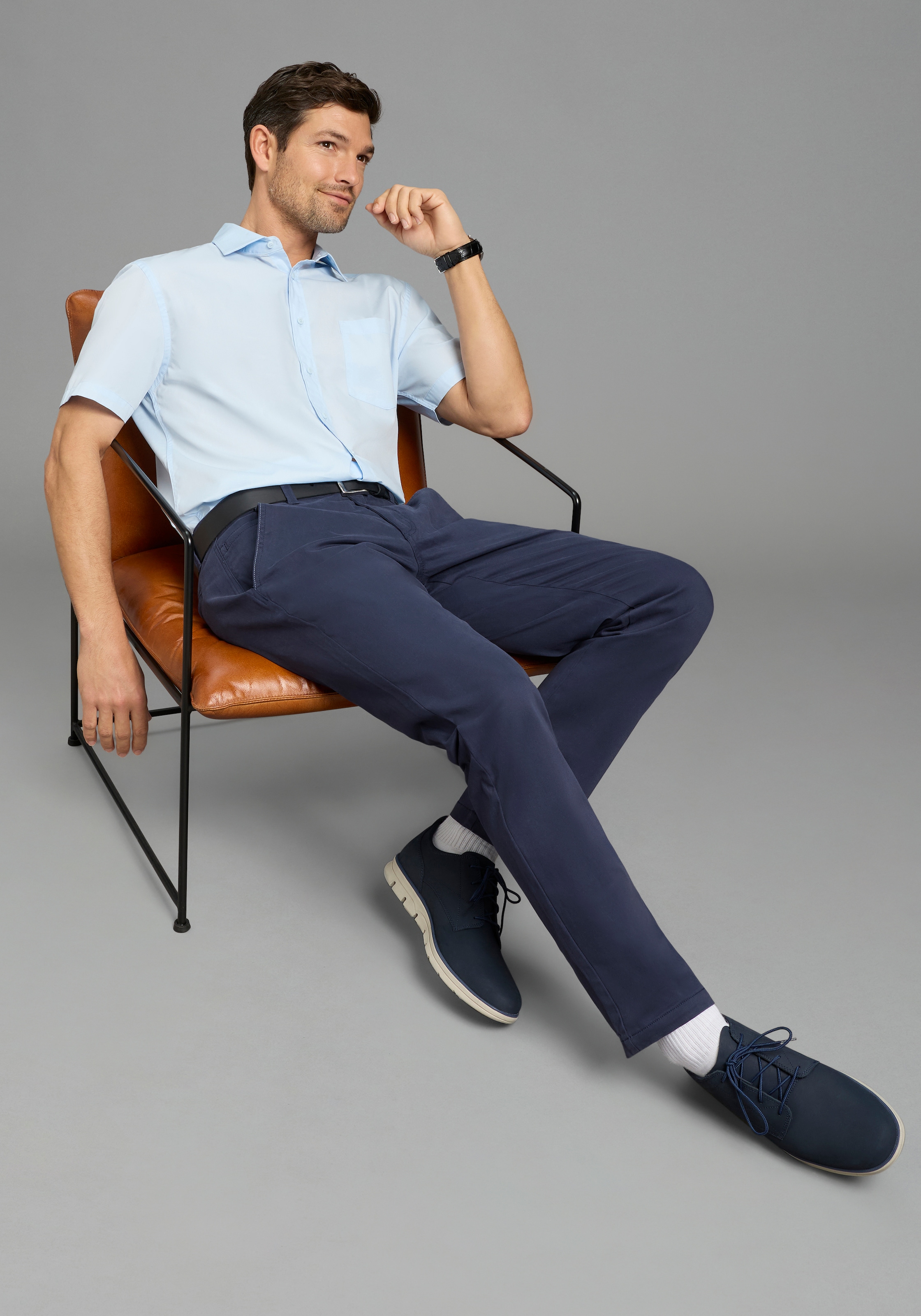 Man's World Kurzarmhemd Kurzarm