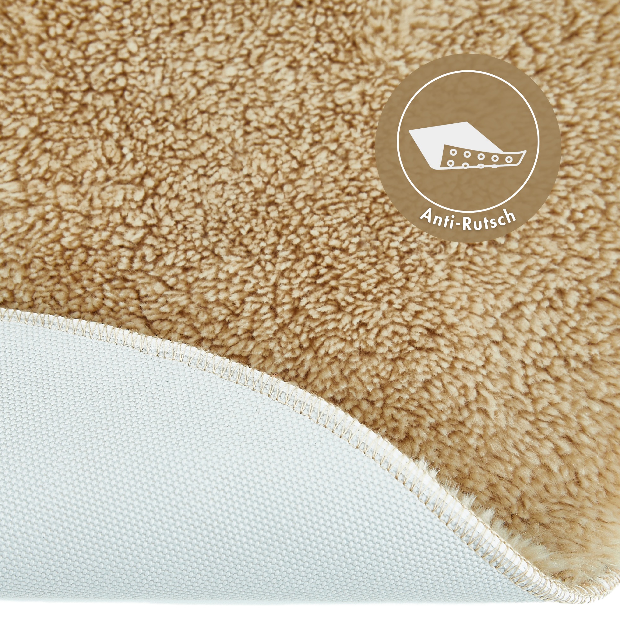 Thumbnail - Andiamo Badematte "Florida" Höhe 23 mm rutschhemmend beschichtet fußbodenheizungsgeeignet  schnell trocknend Uni Farben,...