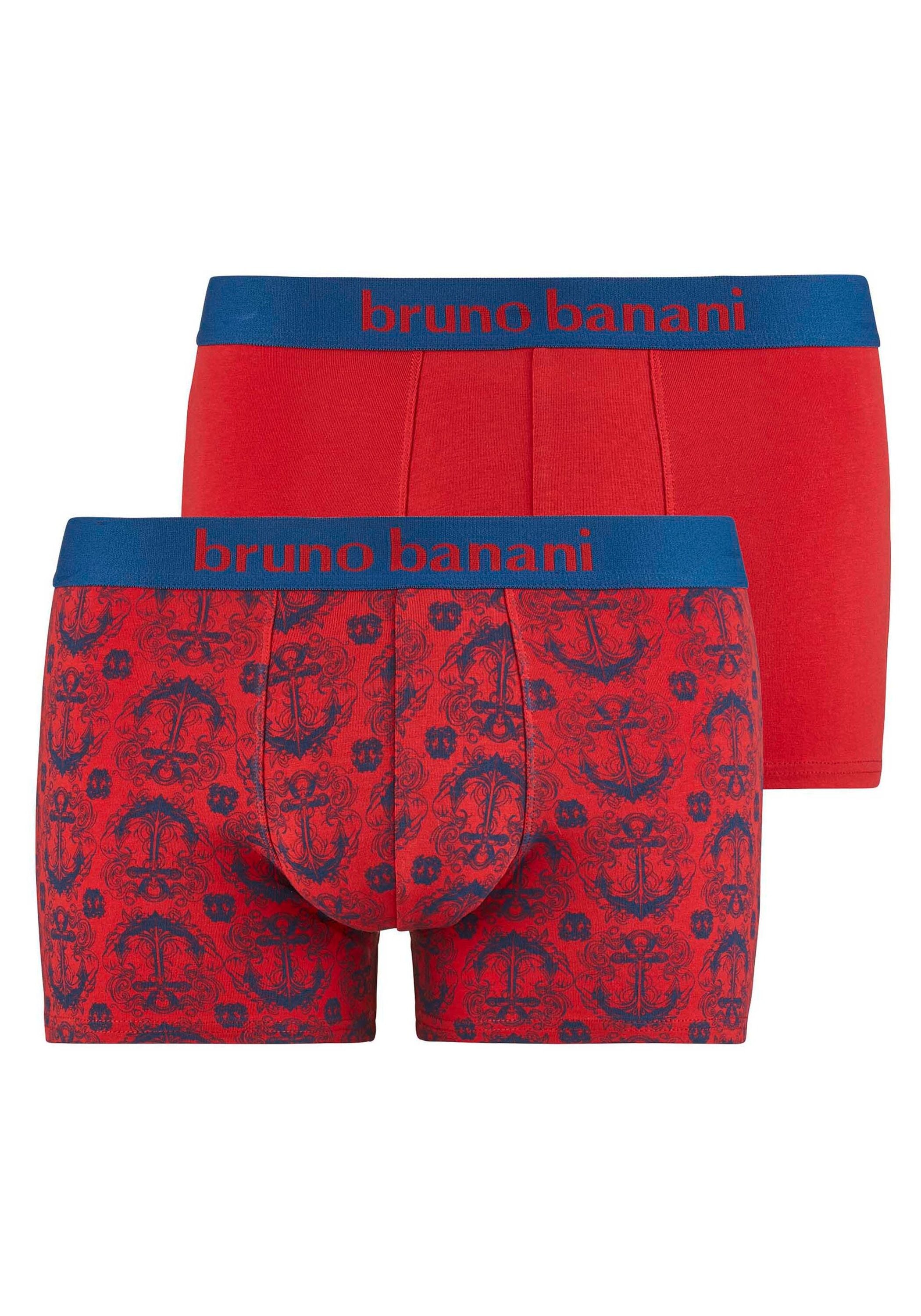 Bruno Banani Boxershorts "Boxershort Nautics 2er Pack"