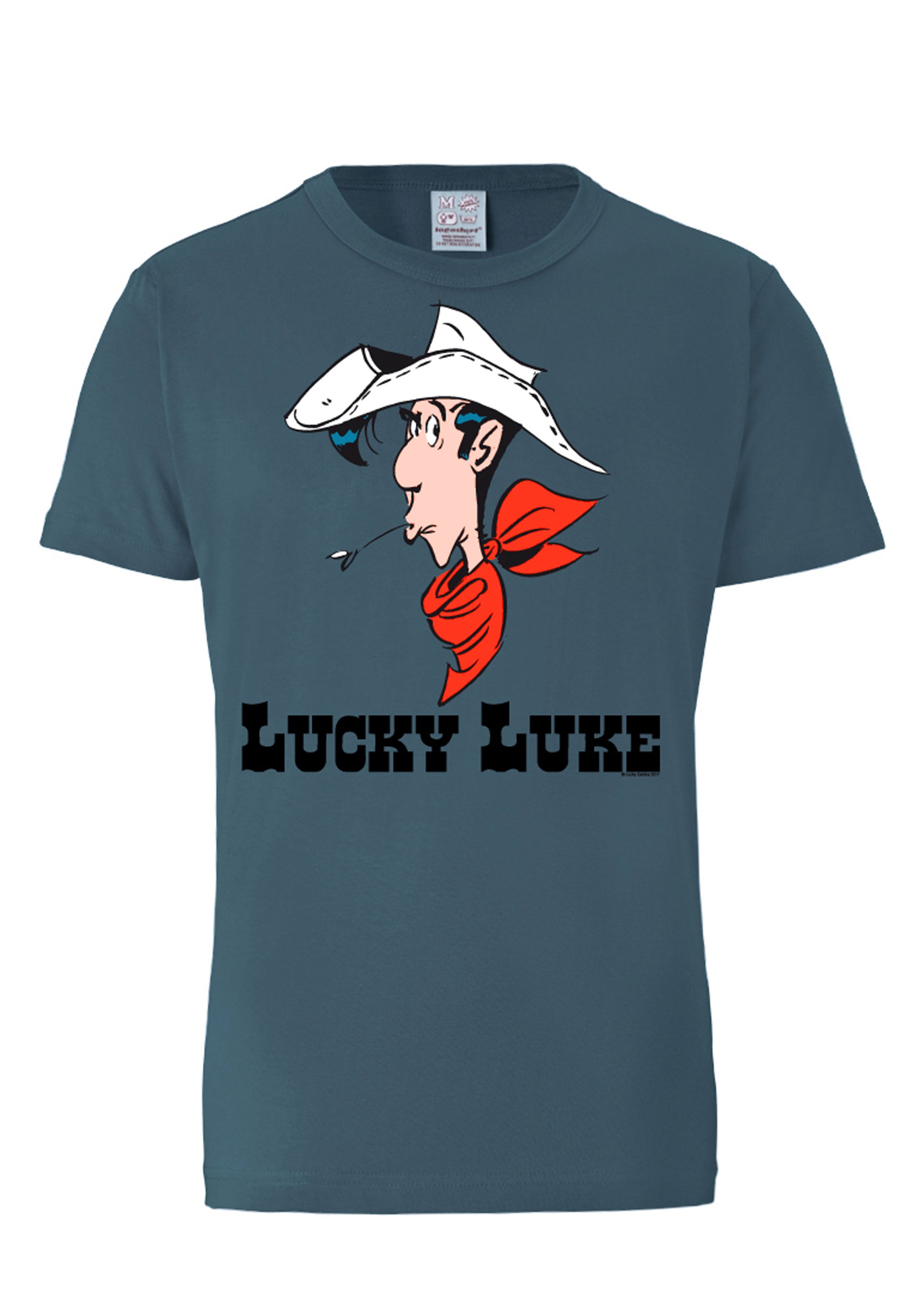 LOGOSHIRT T-Shirt »Lucky Luke - Portrait«, mit lizenziertem Print