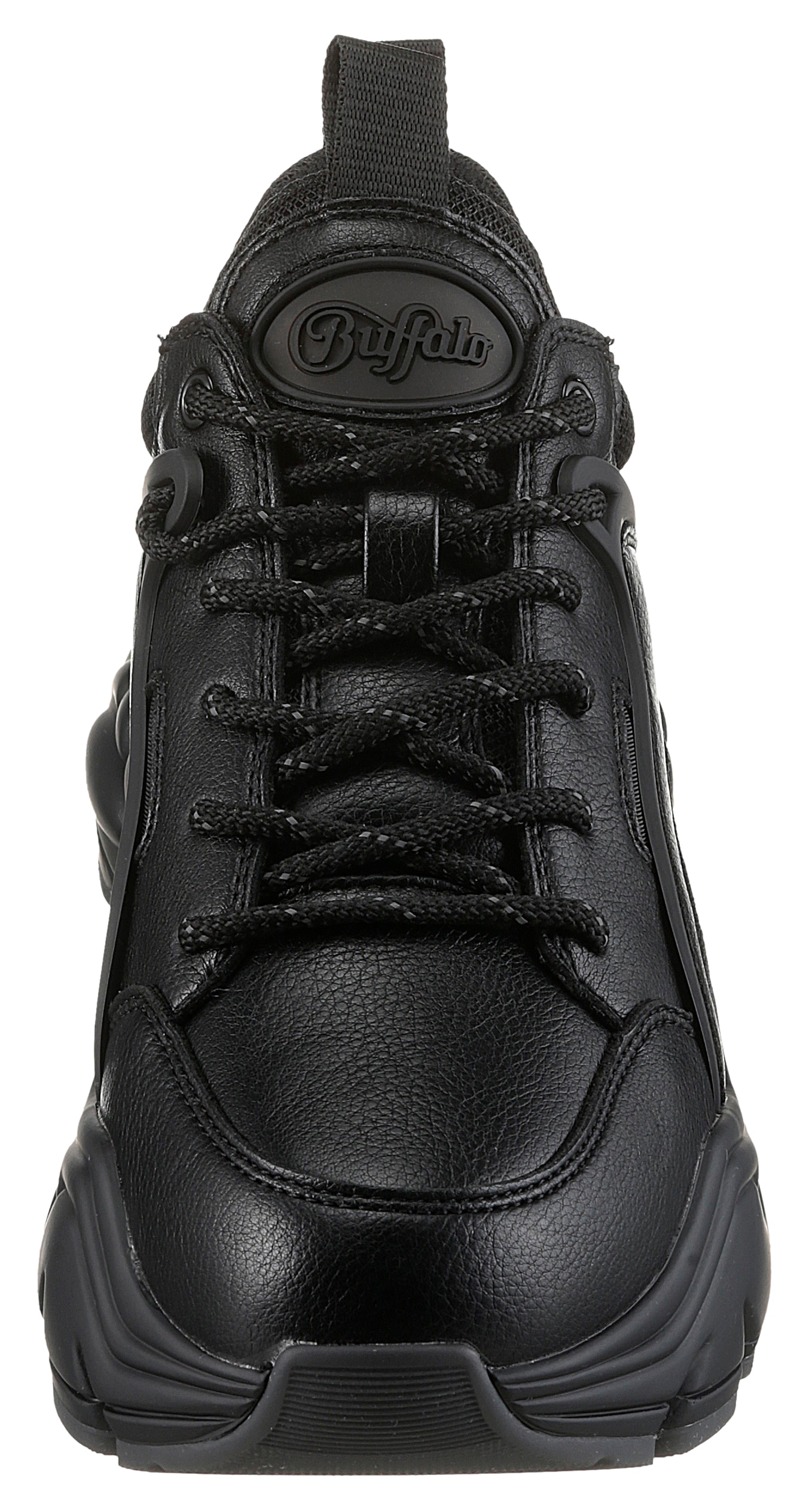 Buffalo Plateausneaker »BINARY«, Halbschuh, Schnürschuh, Chunky Sneaker in monochromer Optik