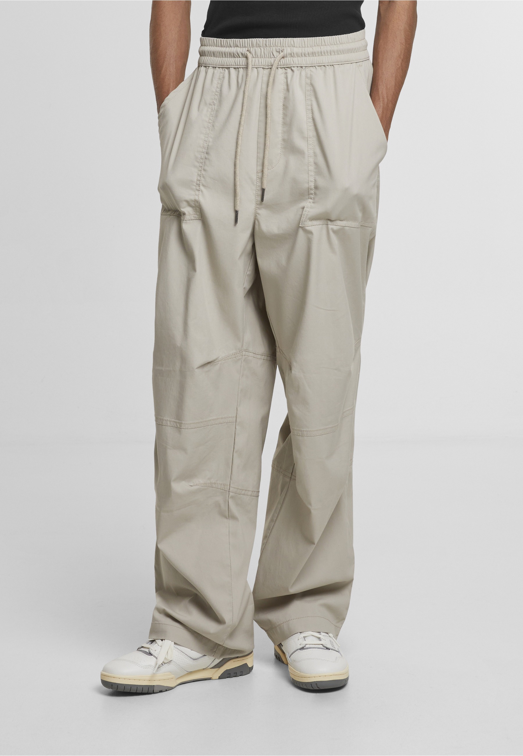URBAN CLASSICS Stoffhose »Urban Classics Loose Fit Pants With Darts«