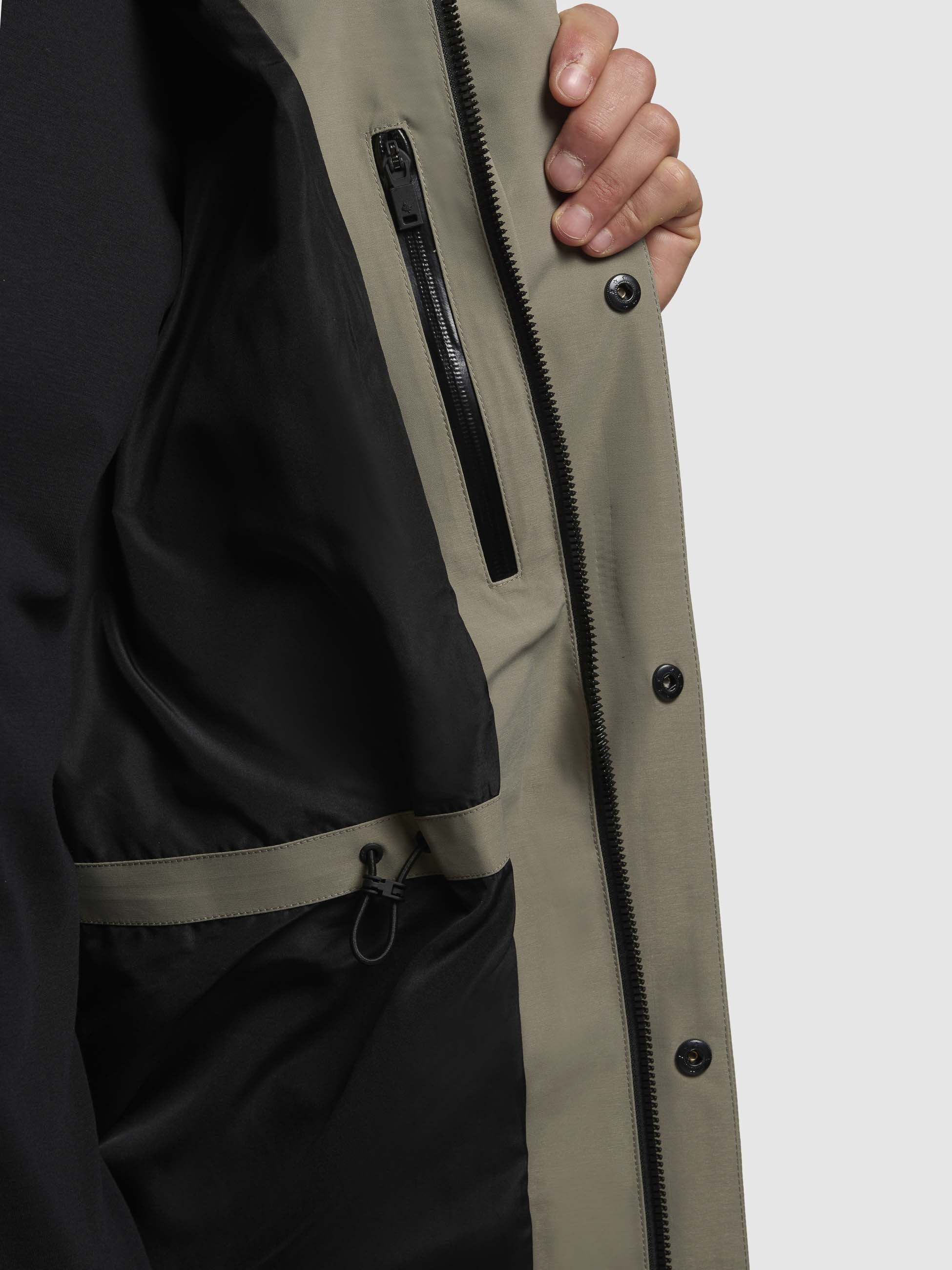 khujo Fieldjacket »ARLO«, mit Kapuze