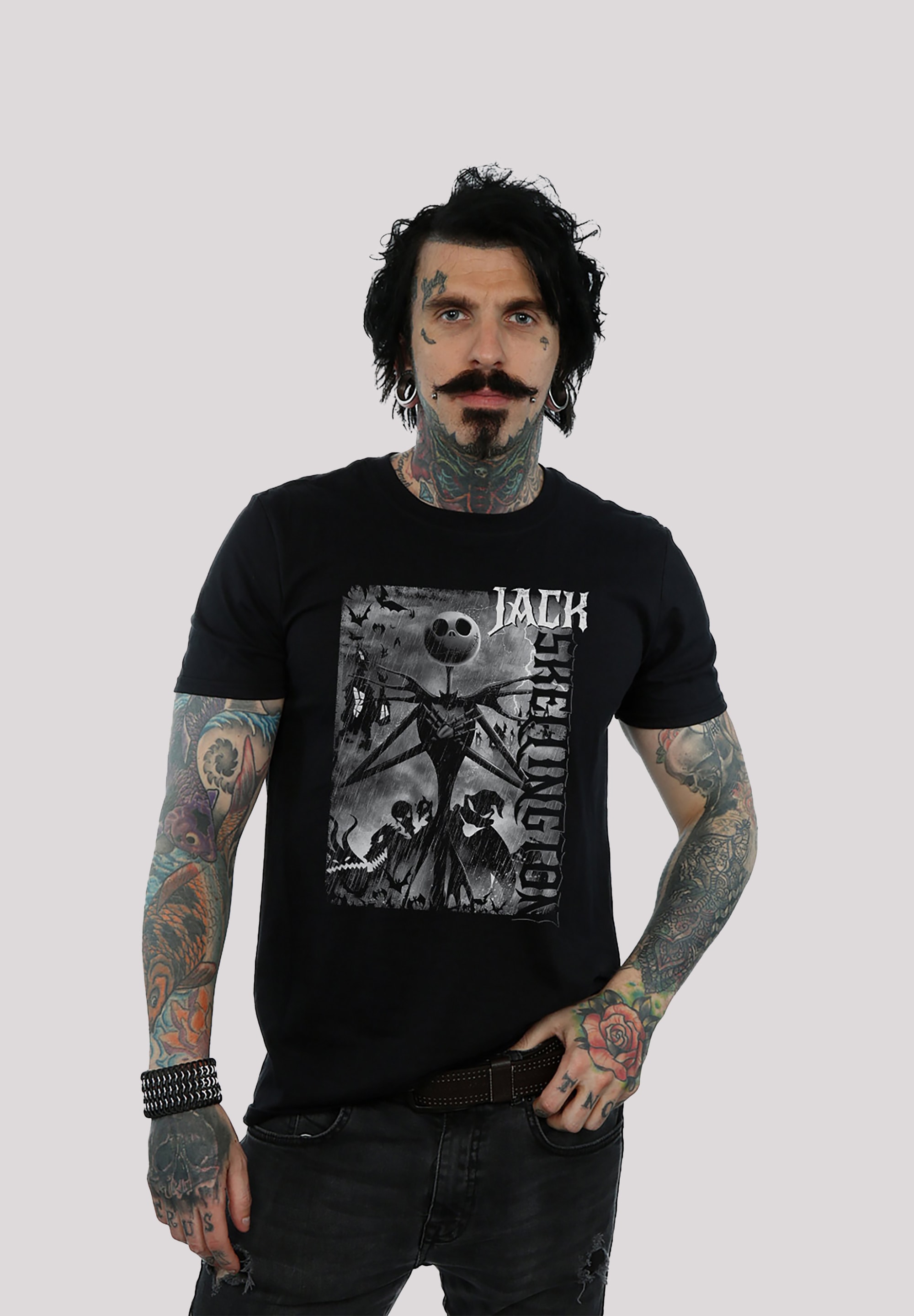 F4NT4STIC T-Shirt "Disney Nightmare Before Christmas Skellington", Print günstig online kaufen